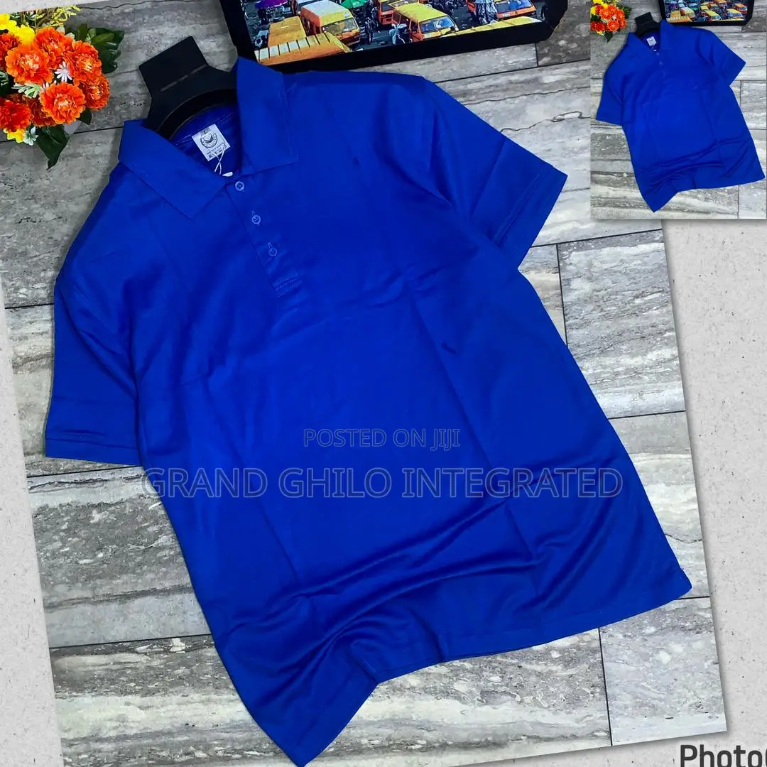 Polo Shirt With Jersey Material