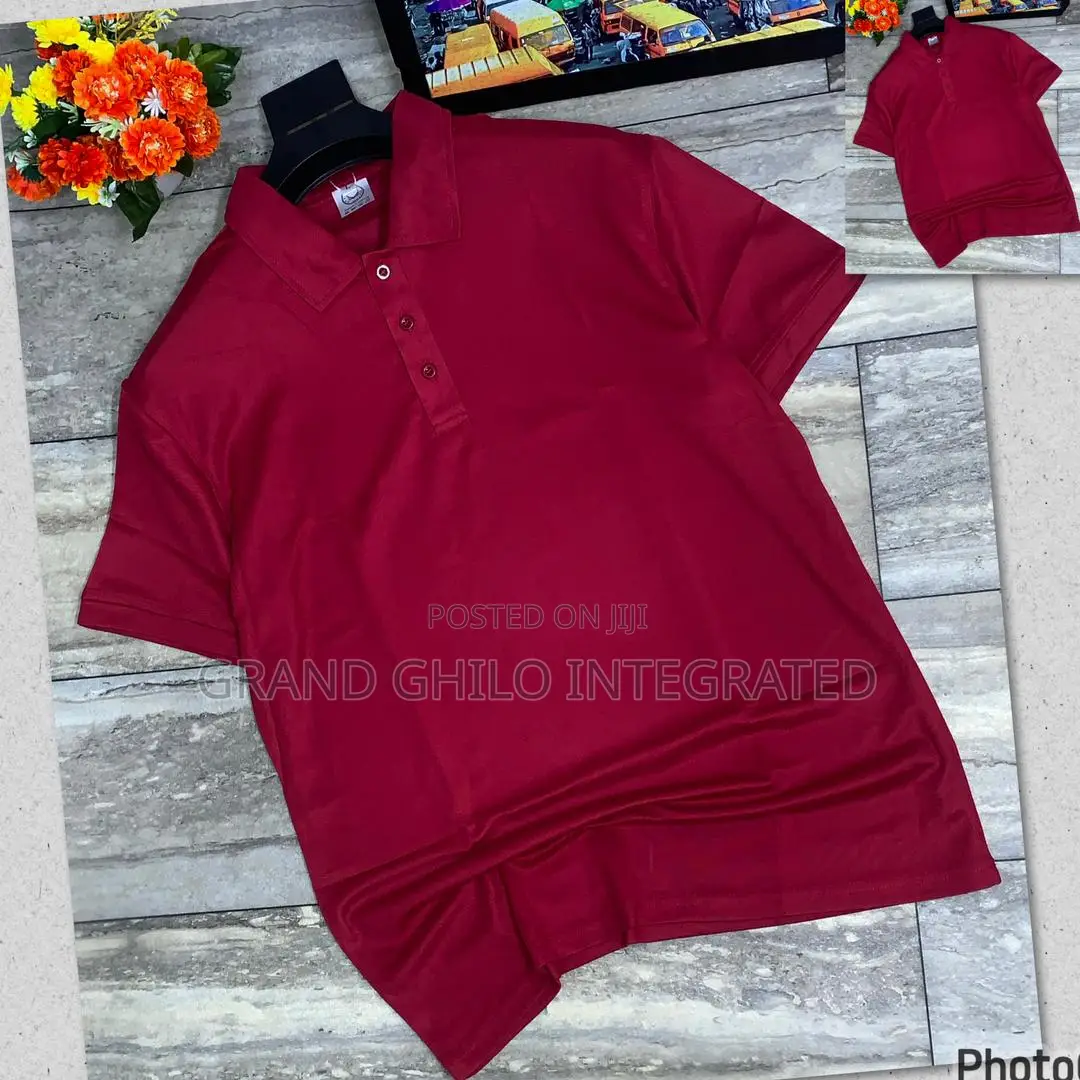 Polo Shirt With Jersey Material