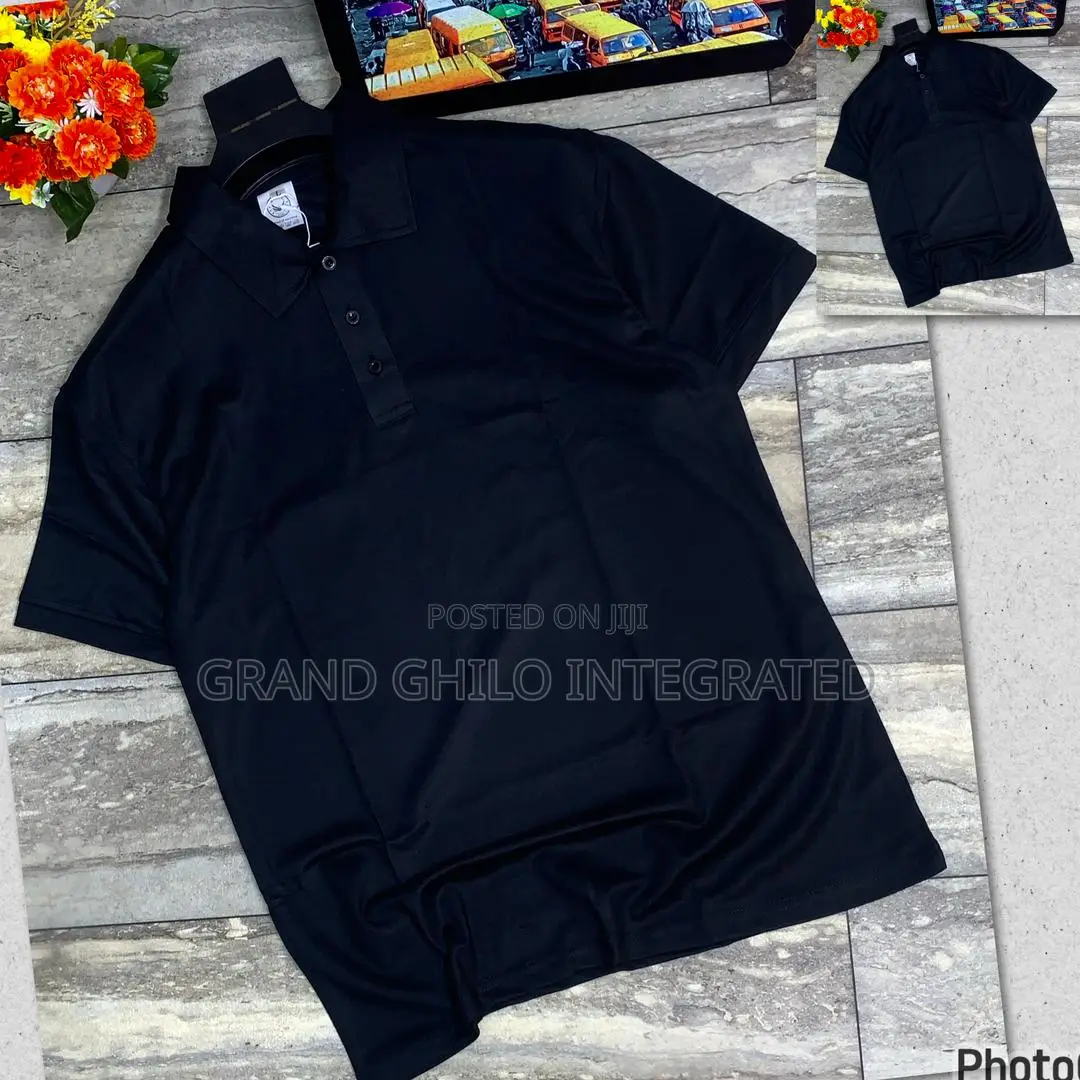 Polo Shirt With Jersey Material