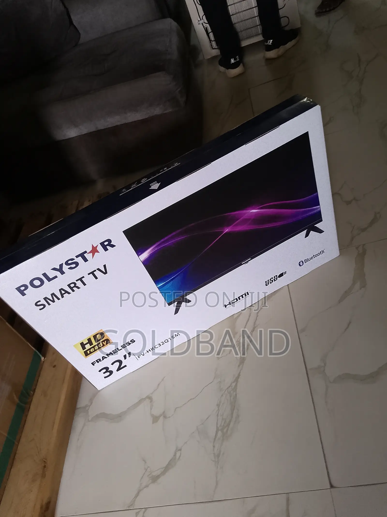 Best 32" Polystar Smart Tv- Frameless