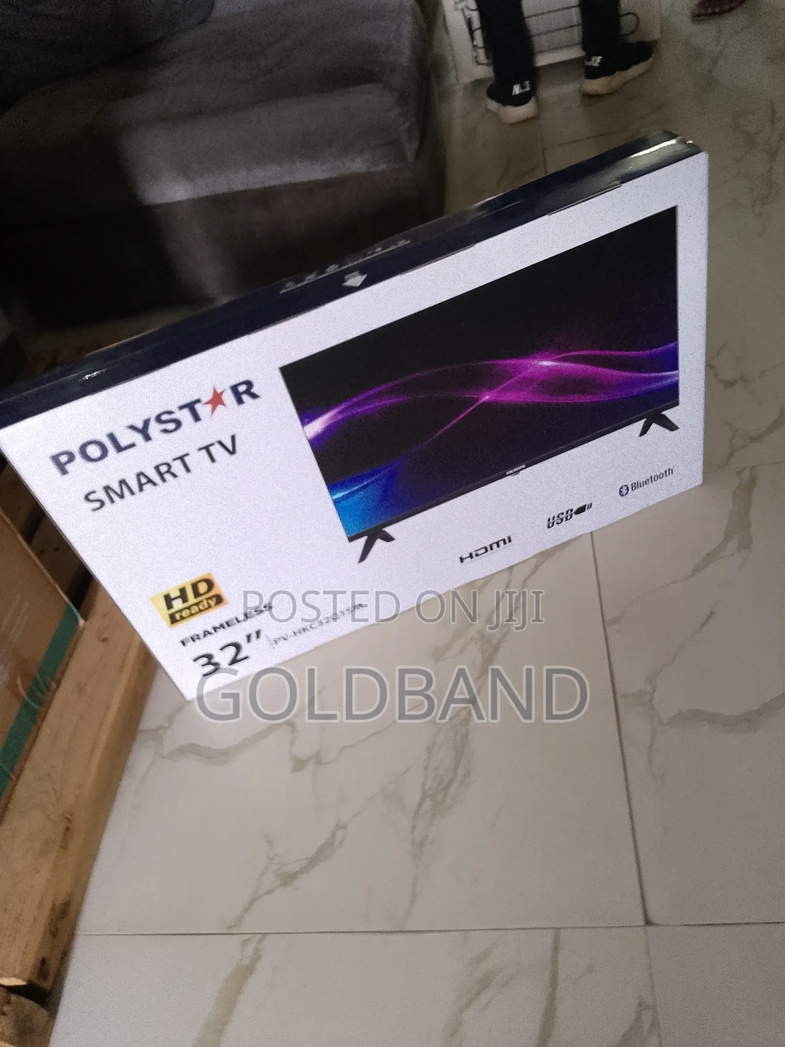 Best 32" Polystar Smart Tv- Frameless