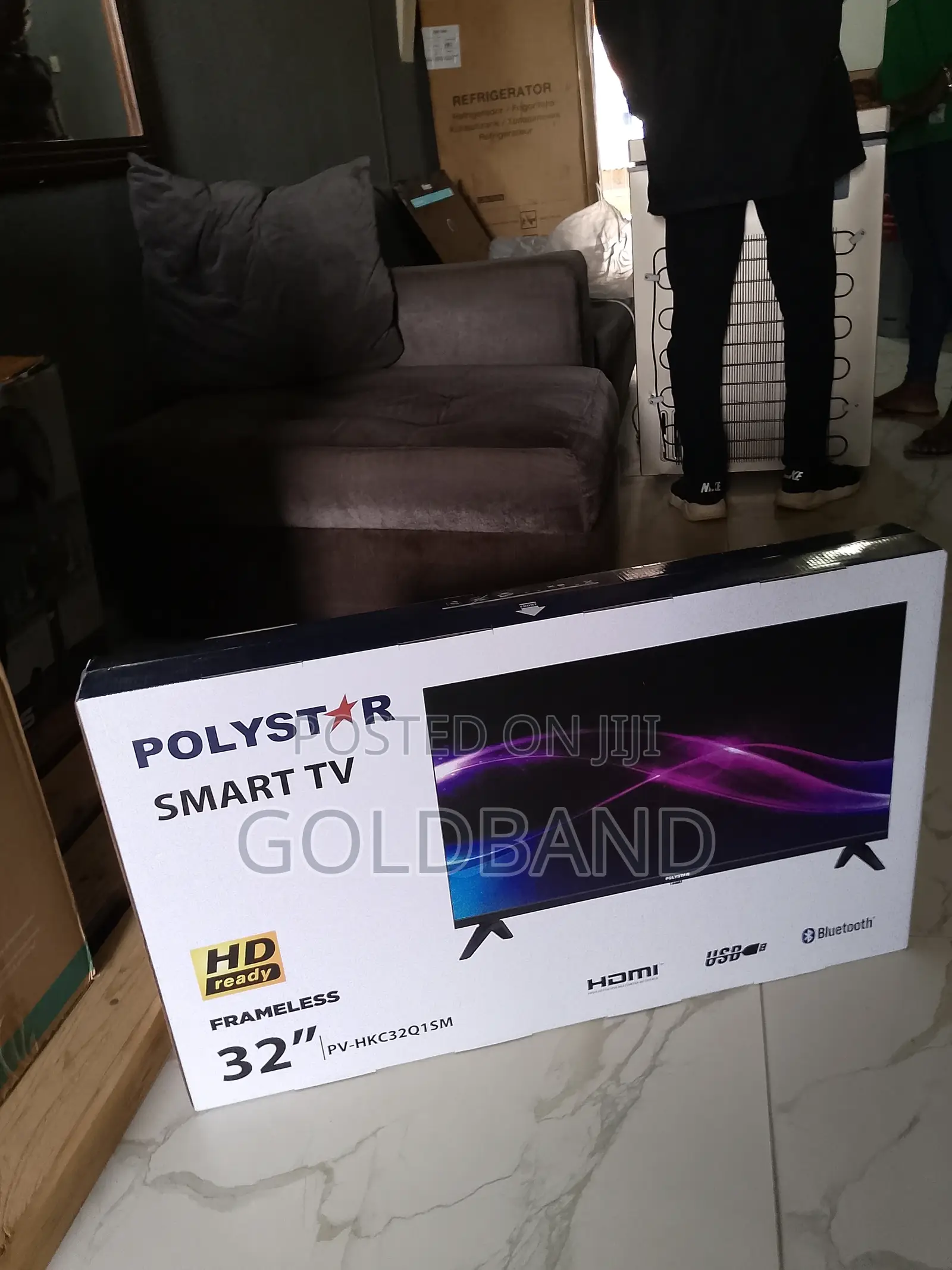 Polystar 32" Smart Tv- Frameless