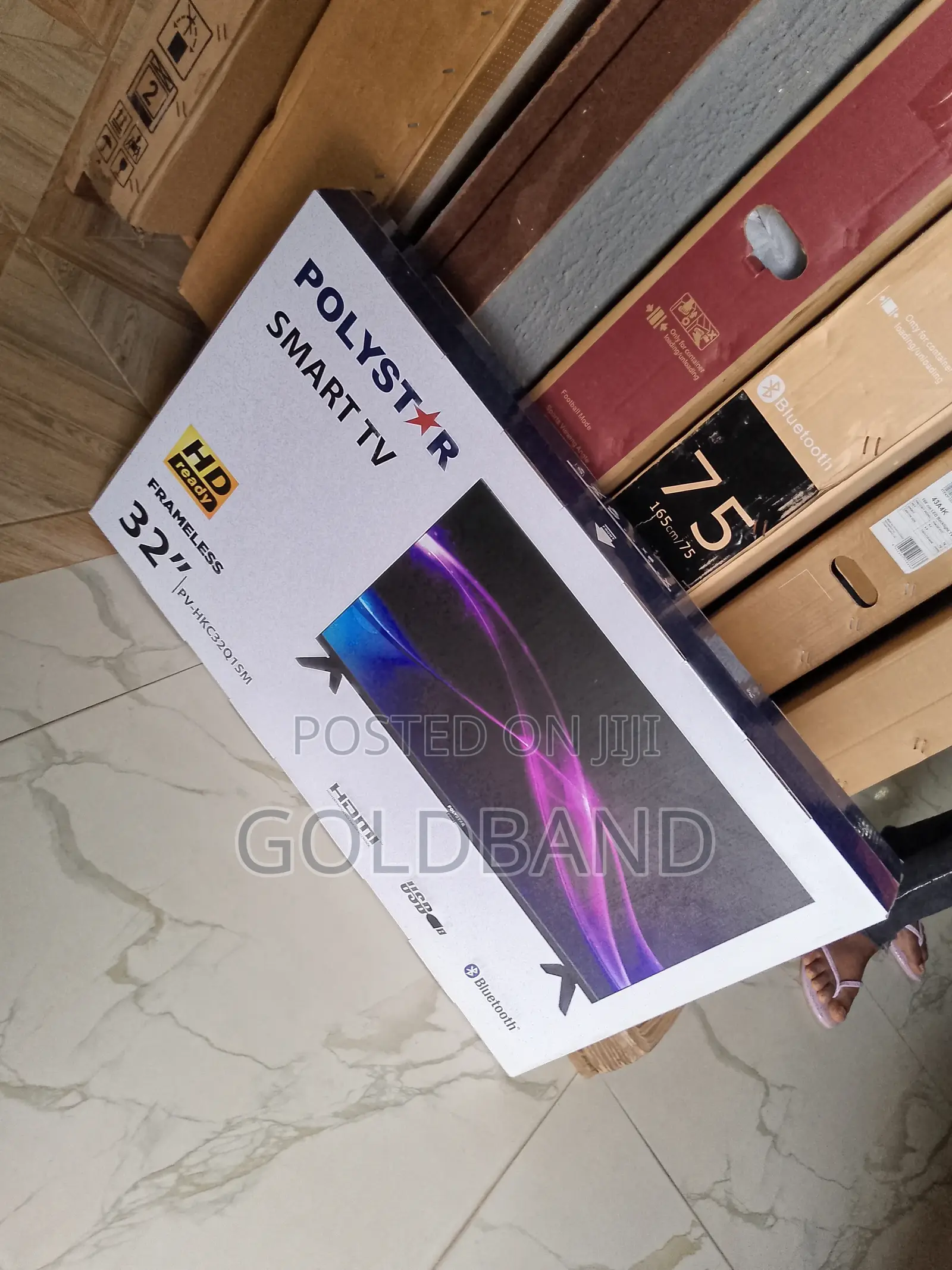 Best Polystar 32" Smart Tv- Frameless