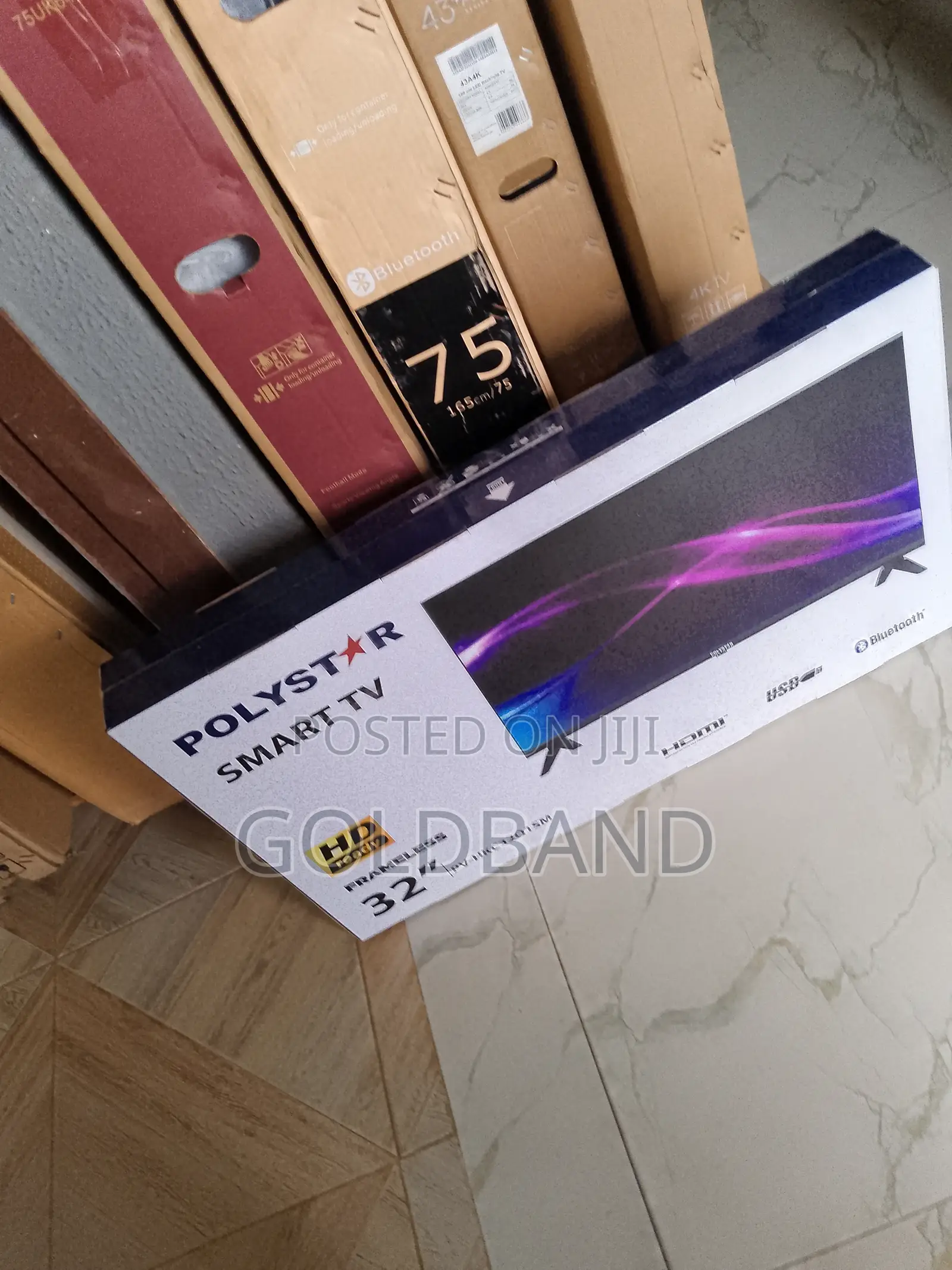 Bestselling Polystar 32" Smart Tv- Frameless
