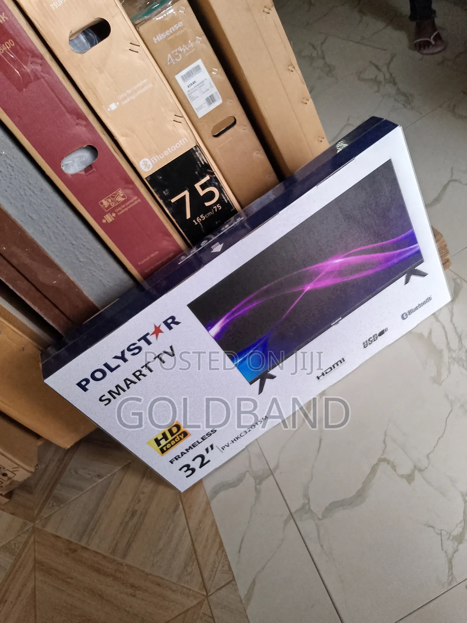 Polystar 32" Smart TV (Frameless)