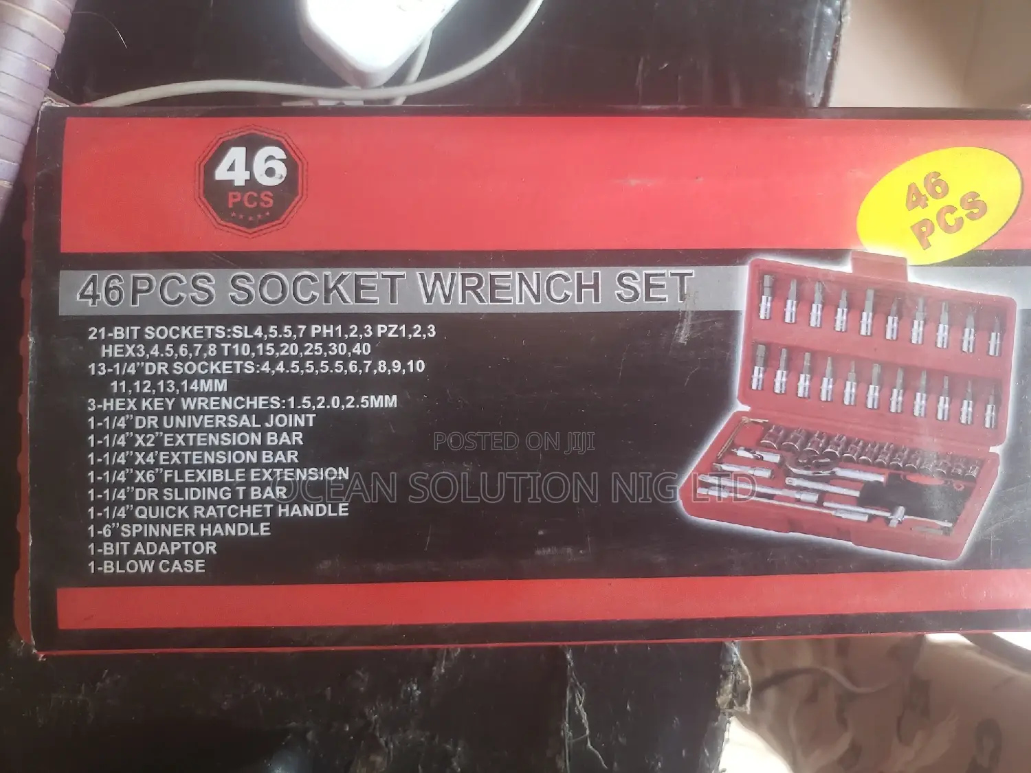 Set of Socket Bit Socket Wrench Set