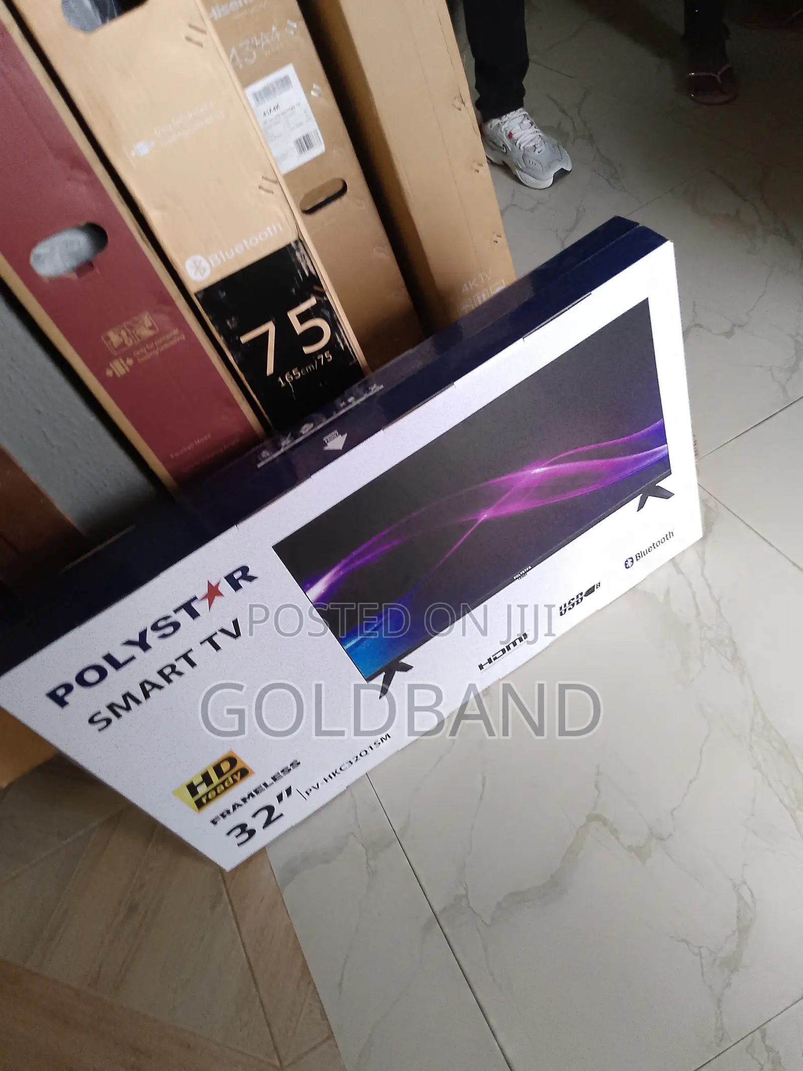 New Polystar 32" Smart TV (Frameless)