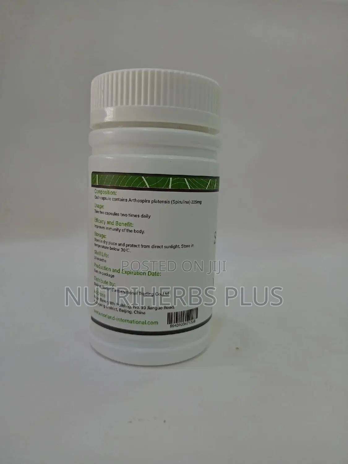 Norland Green Spirulina: 100% Lowers Blood Sugar Levels.