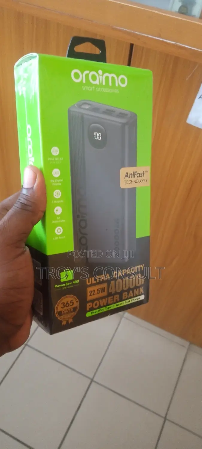 40000mah Oraimo Power Bank
