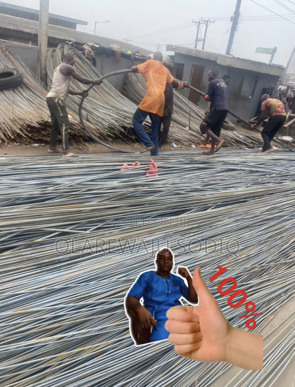 Good Building Materials Iron Rods Both Local and TMT