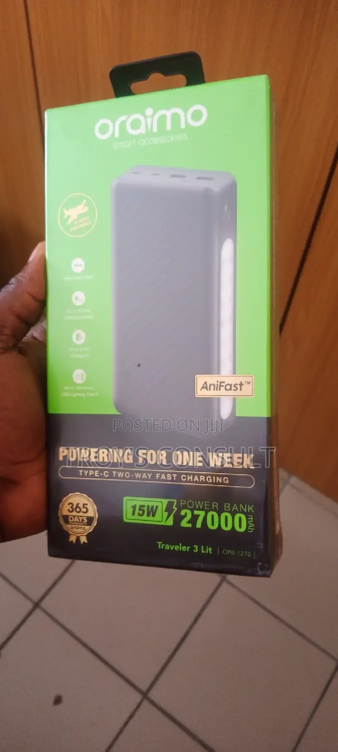 27000mah Oraimo Power Bank