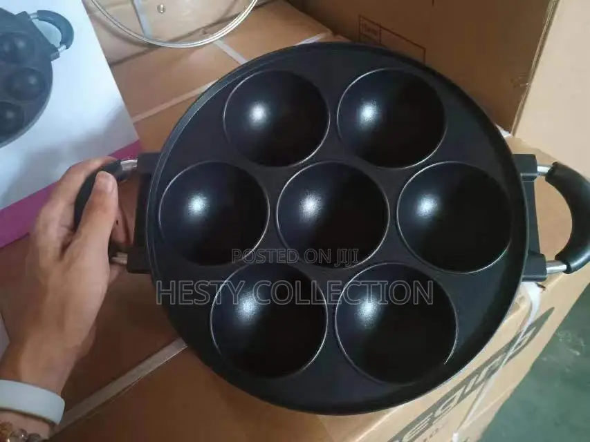 Non Stick 7 Hole Masa Pan
