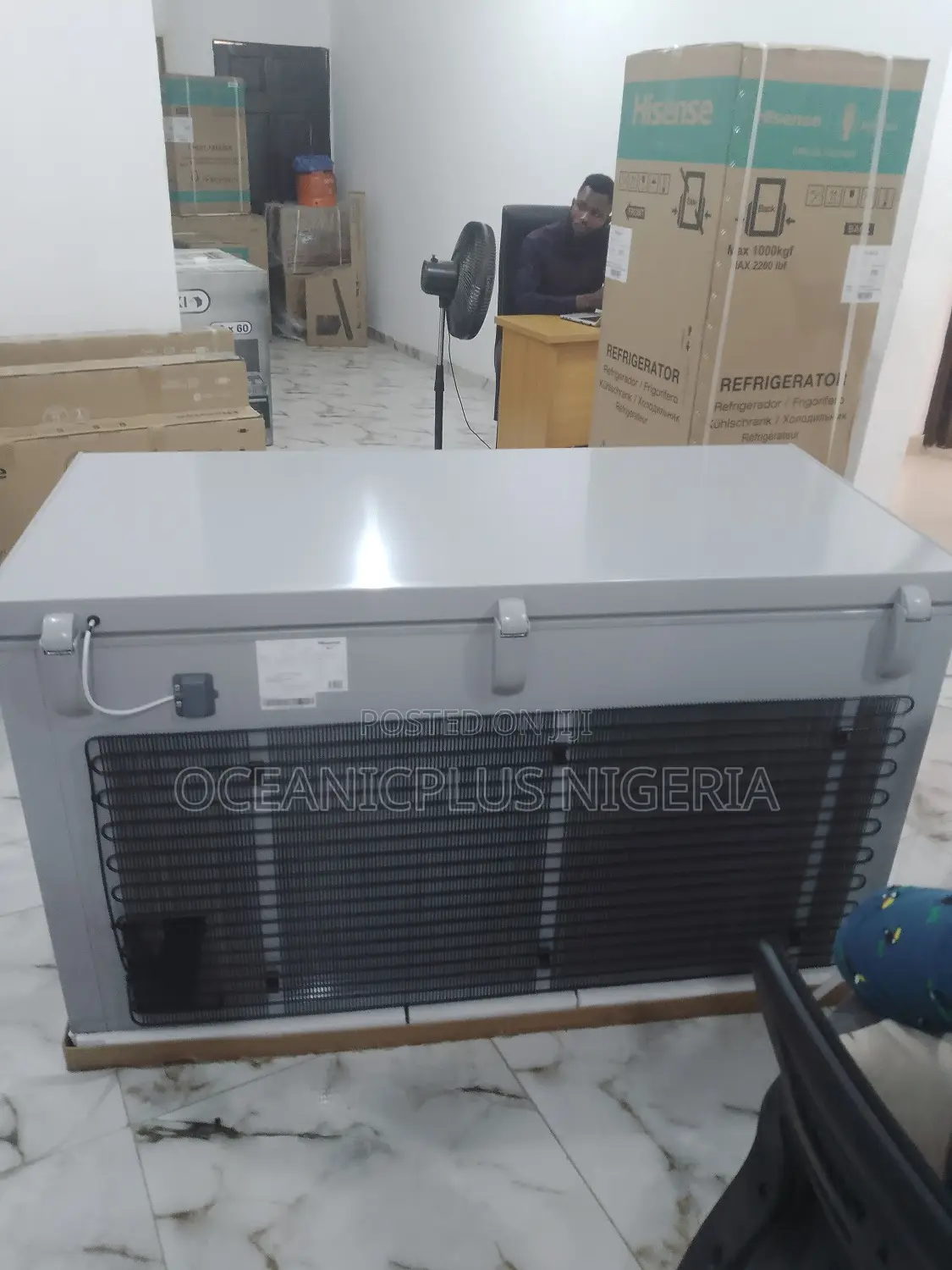Power Indicator Hisense Chest Freezer 420 Liters