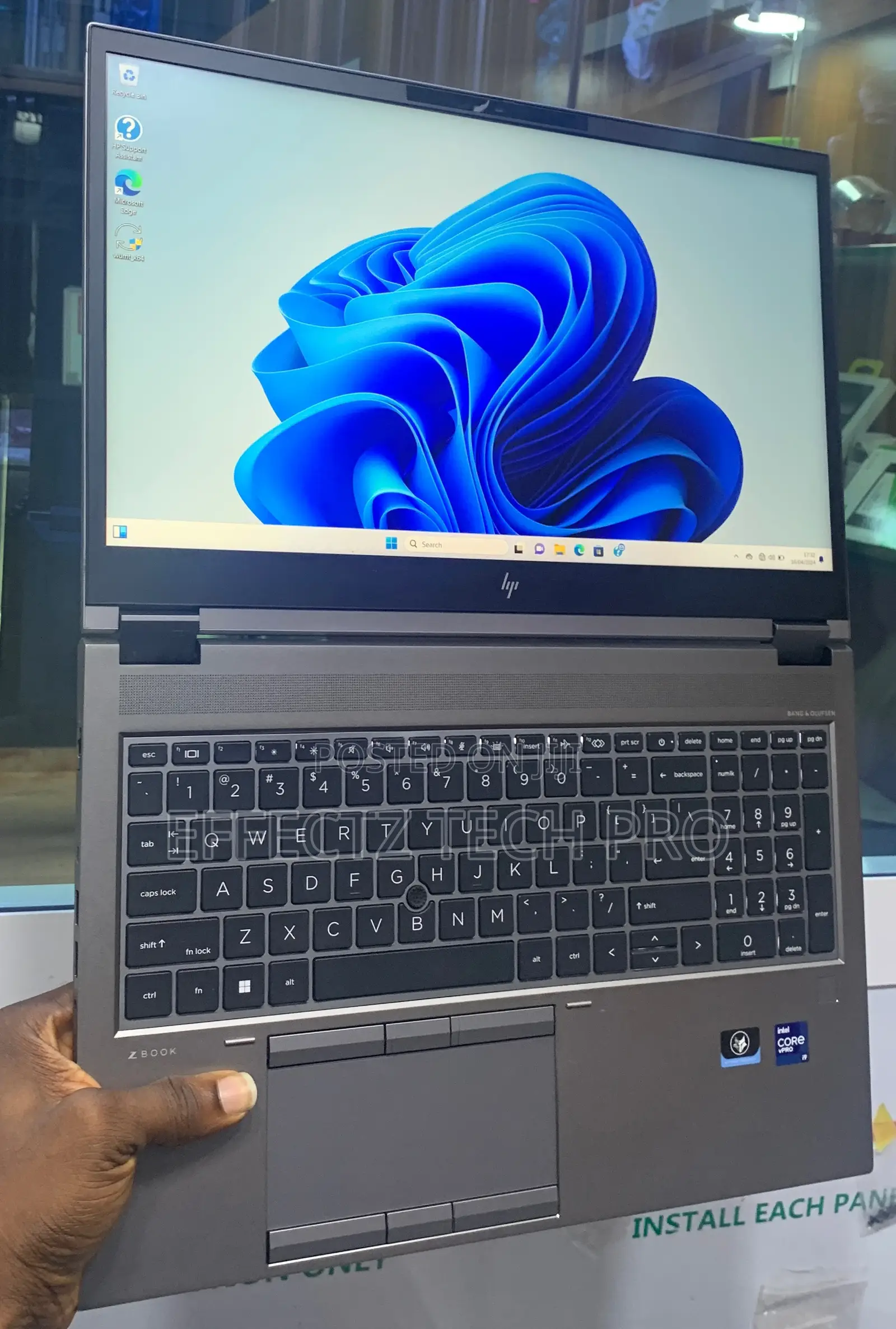 Laptop HP Zbook Fury 15 G7 32GB Intel Core I9 SSD 1T