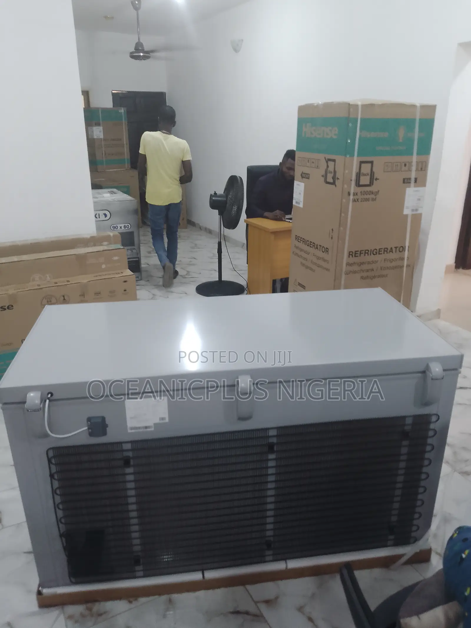 Storing Hisense Chest Freezer 420 Liters
