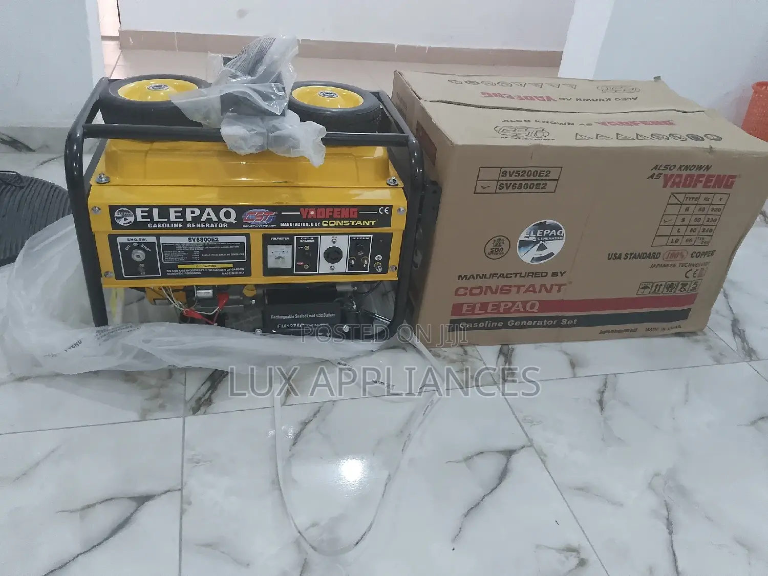 New Gasoline Generator 4.5kva Copper