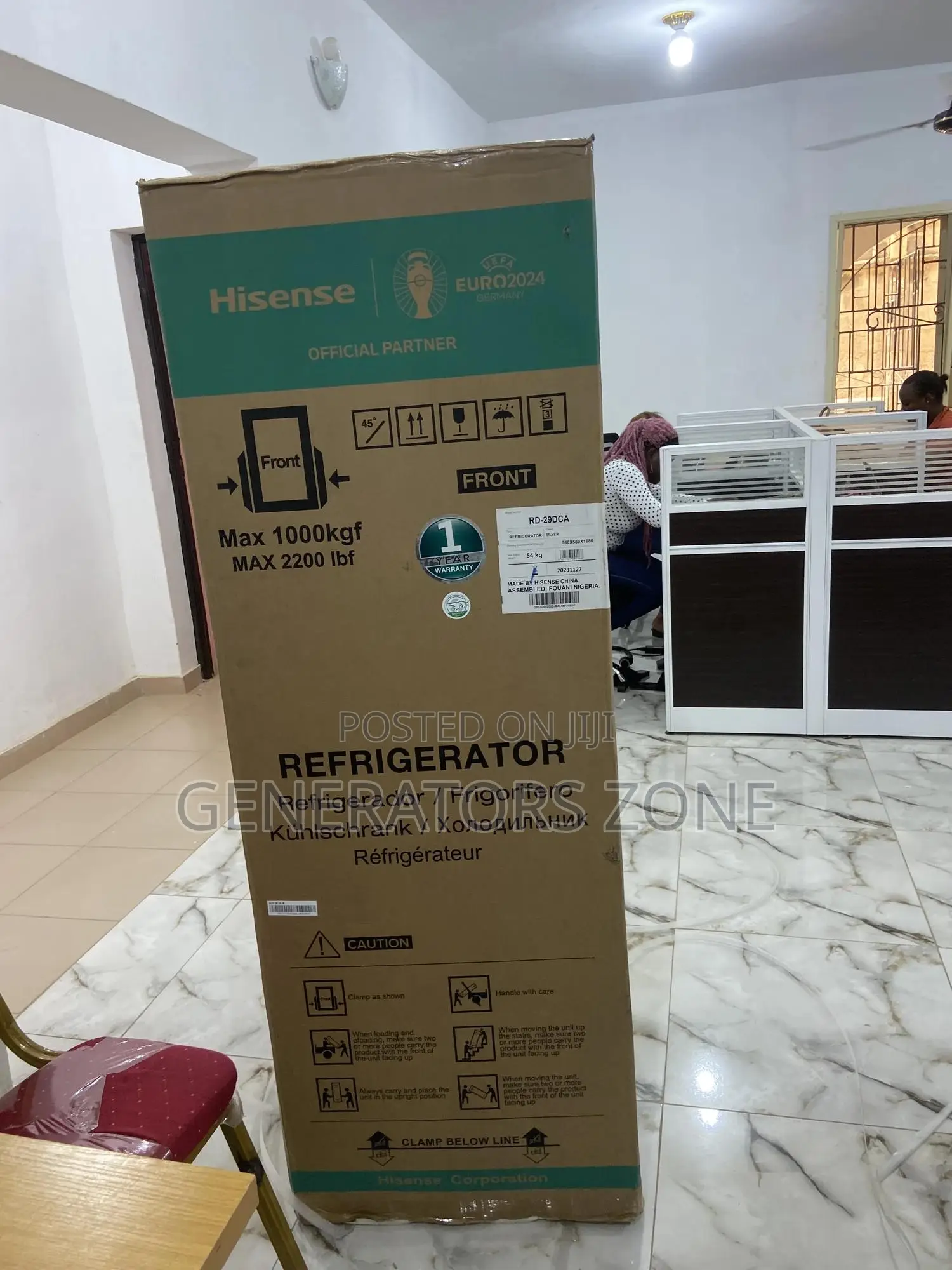 Brand New Rd29dca Hisense Refrigerator