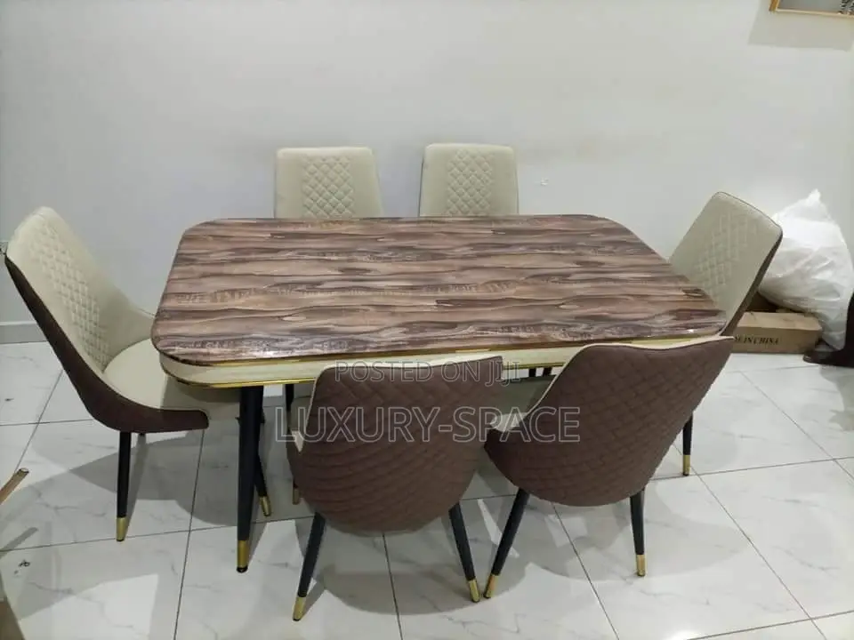 Modern Marble Dining Set By 6