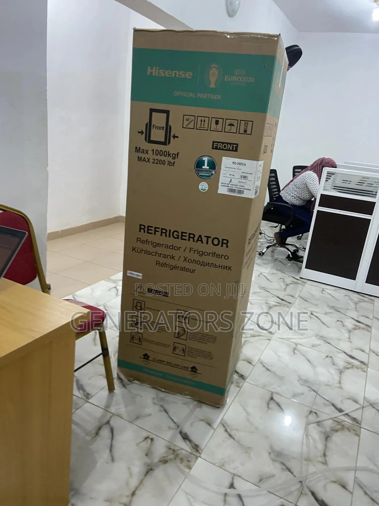 New in Hisense 225ltr Refrigerator