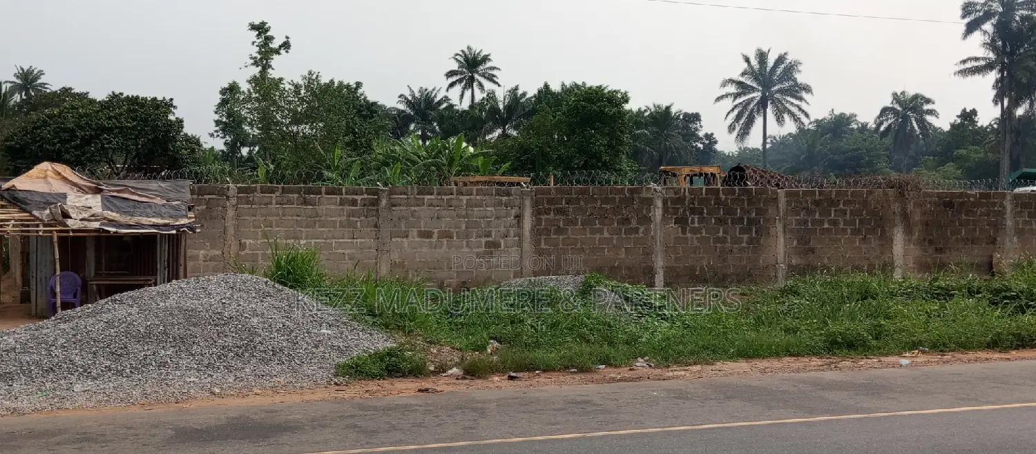 For Sale : Fenced 7 Plots With Electric Wire at Osisioma