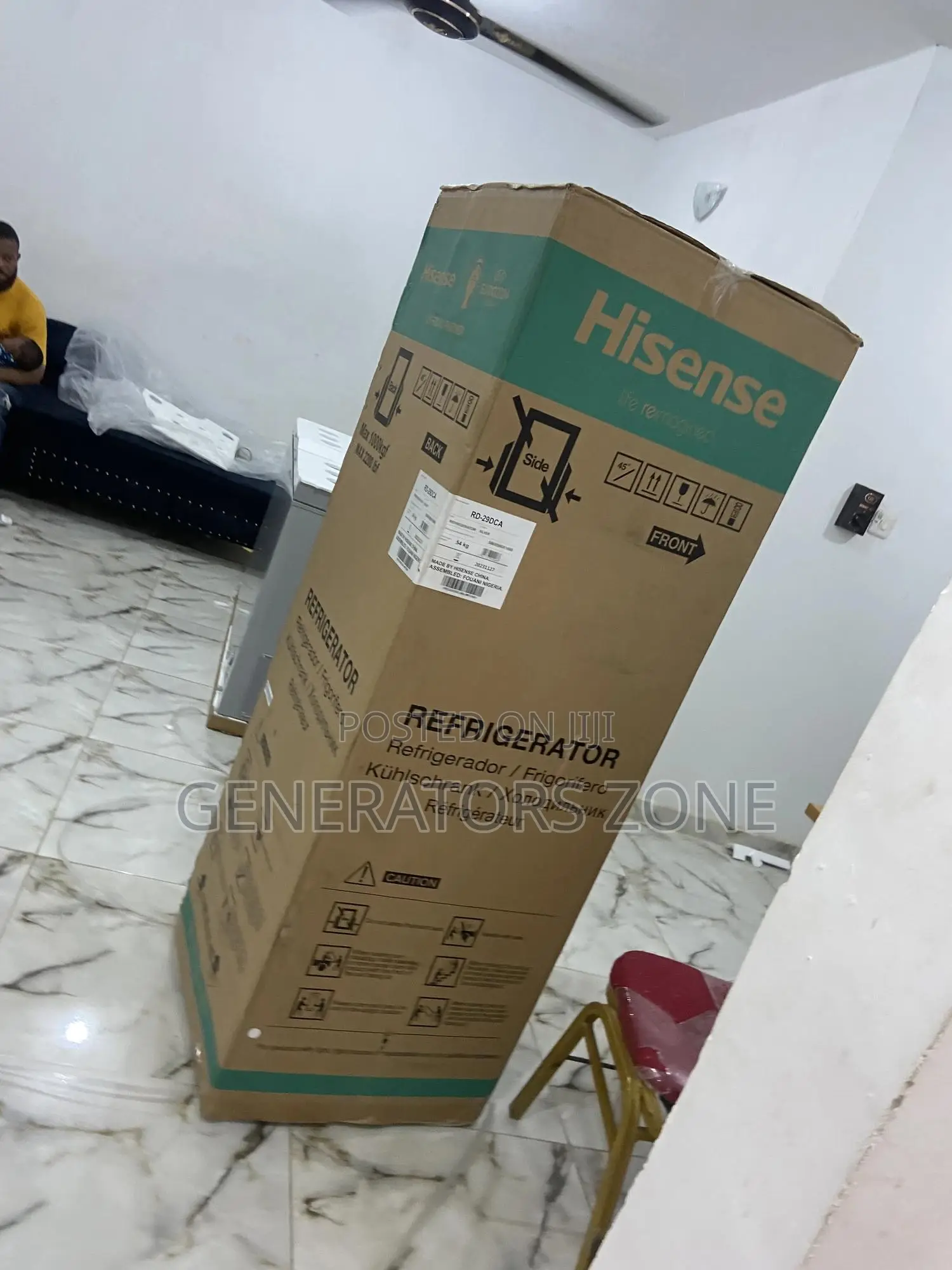 Noiless Hisense 225ltr Refrigerator