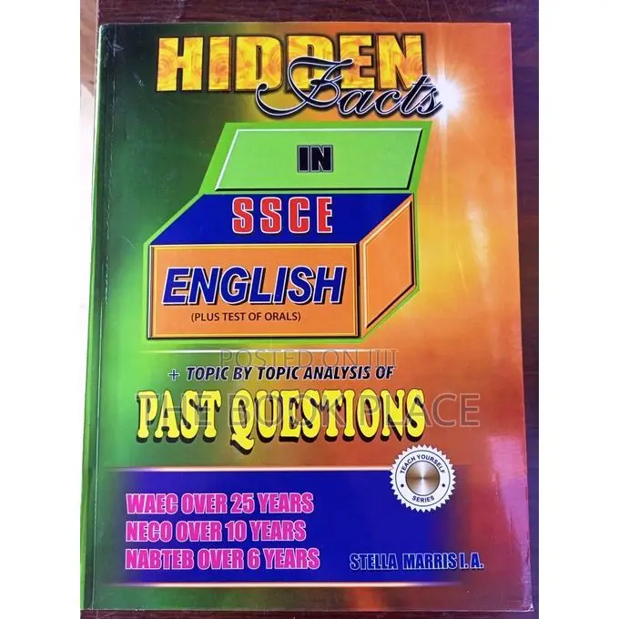 Hidden Facts in SSCE ENGLISH (Plus Practicals Alternative