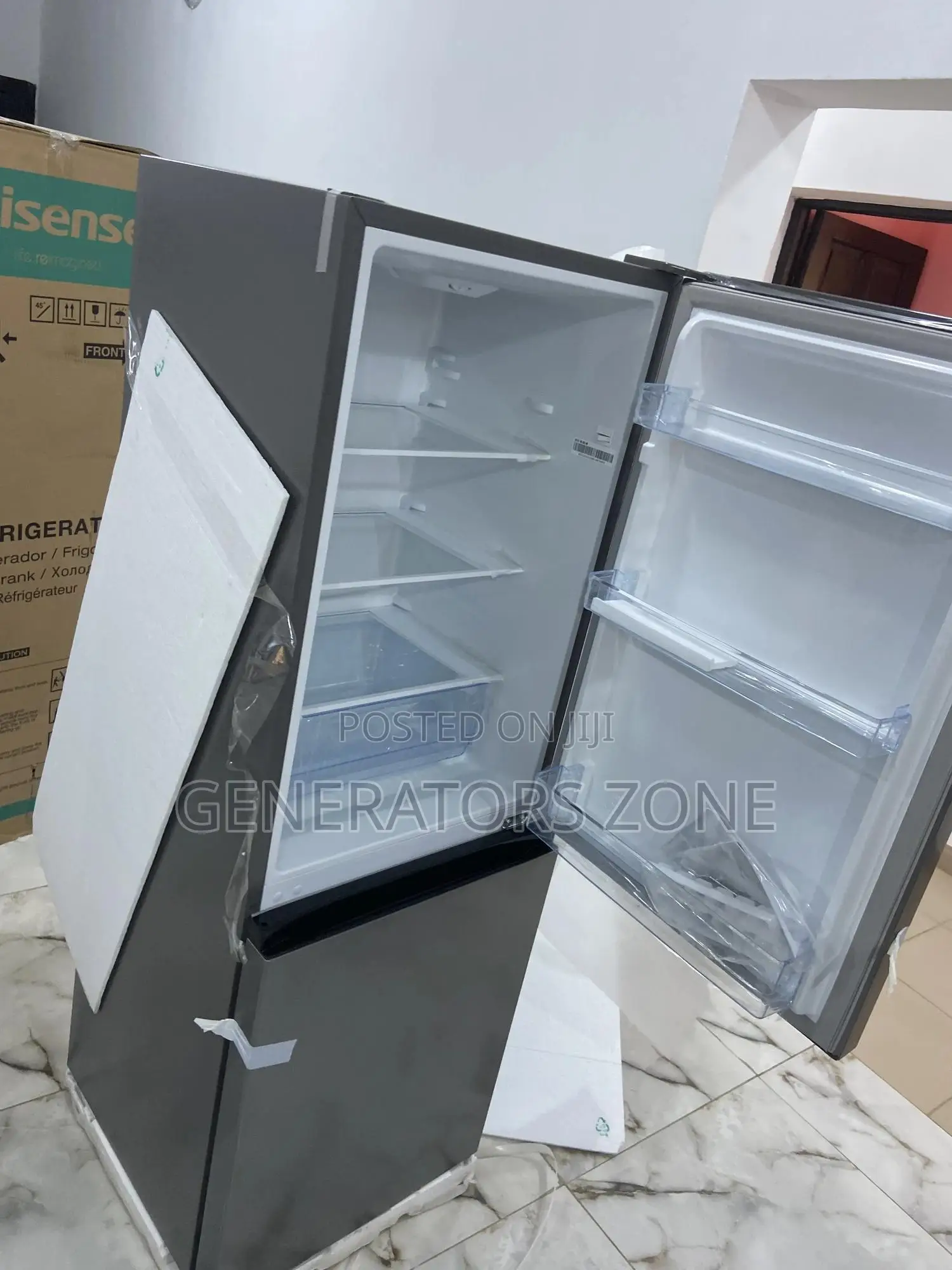 Noiseless 225ltr Bottom Freezer Hisense Refrigerator