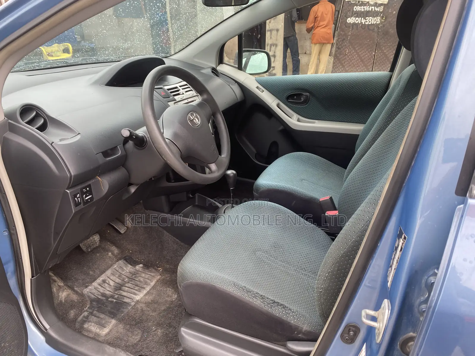 Toyota Yaris 2007 Blue