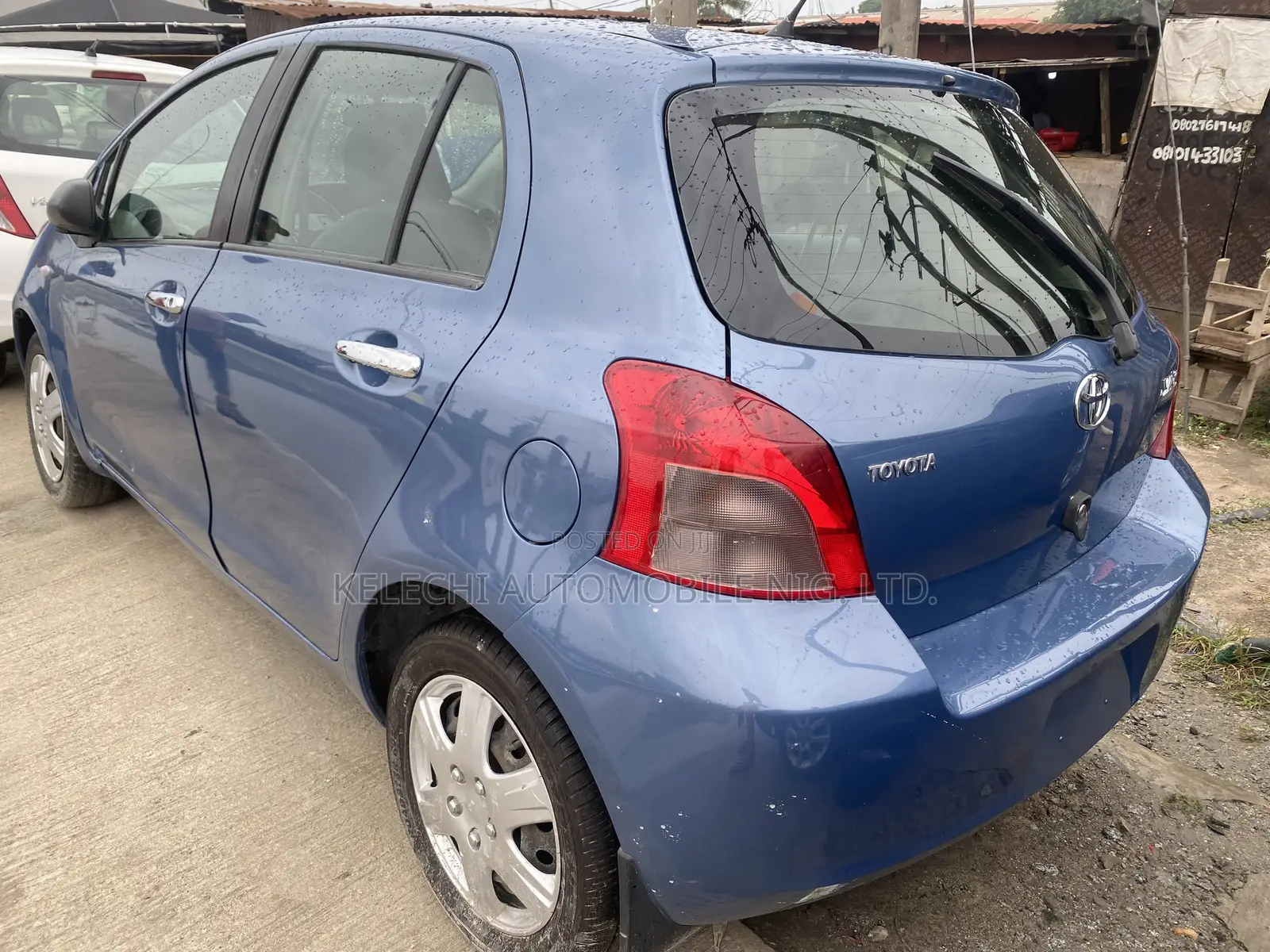 Toyota Yaris 2007 Blue