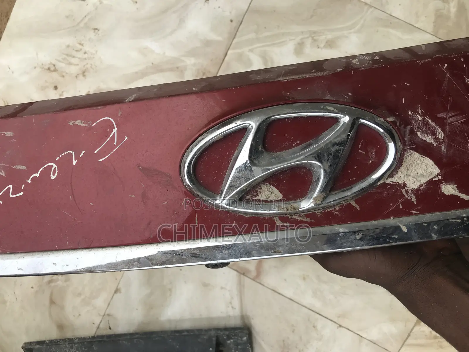 Boot Garnish Replacement for Hyundai Grand Santafe 2015-2018