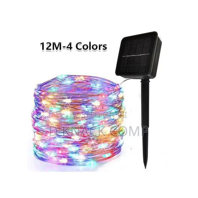 4-color Solar Lamp 12 M Outdoor Waterproof Fairy Lamp