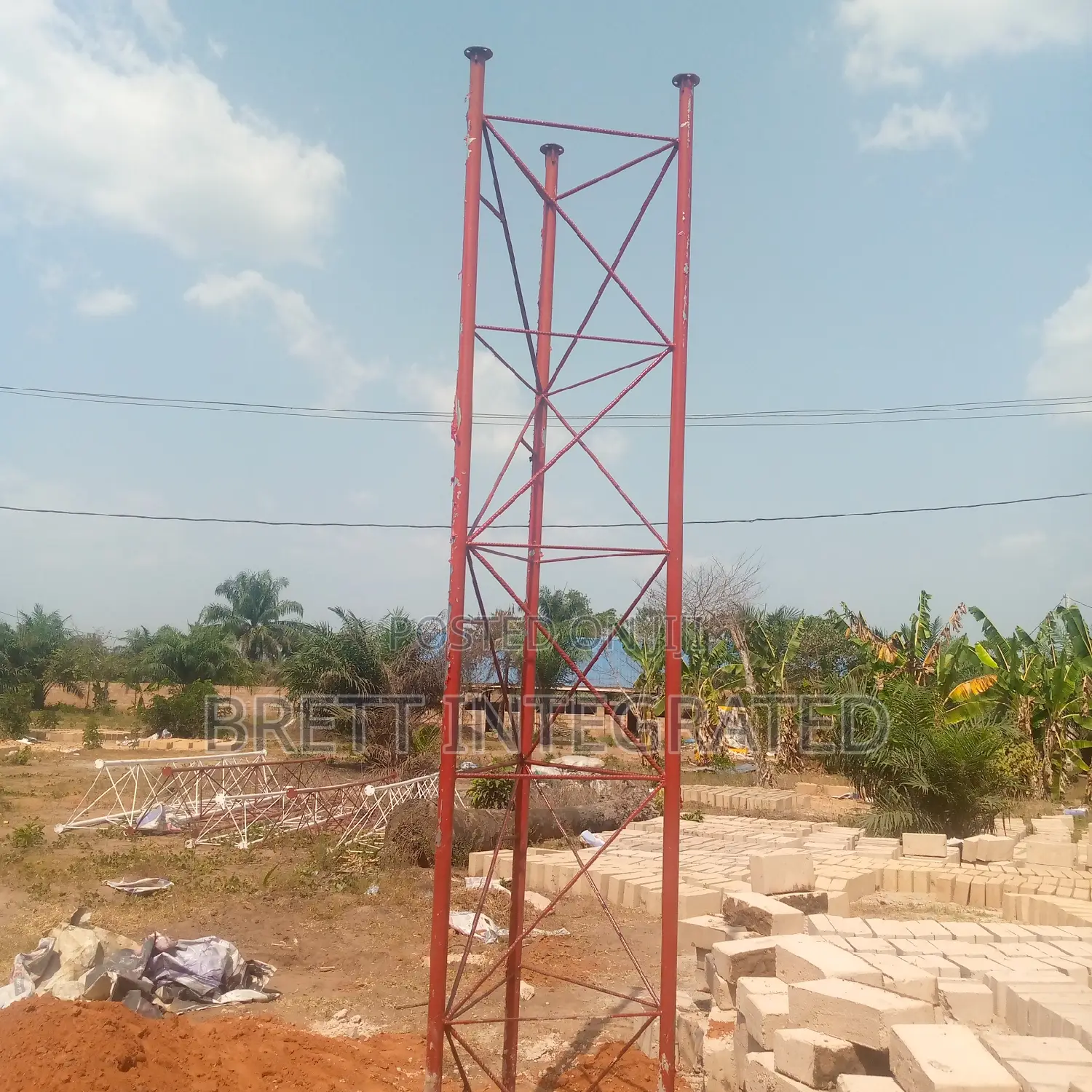 Fabrication Erection of Mast/Tower