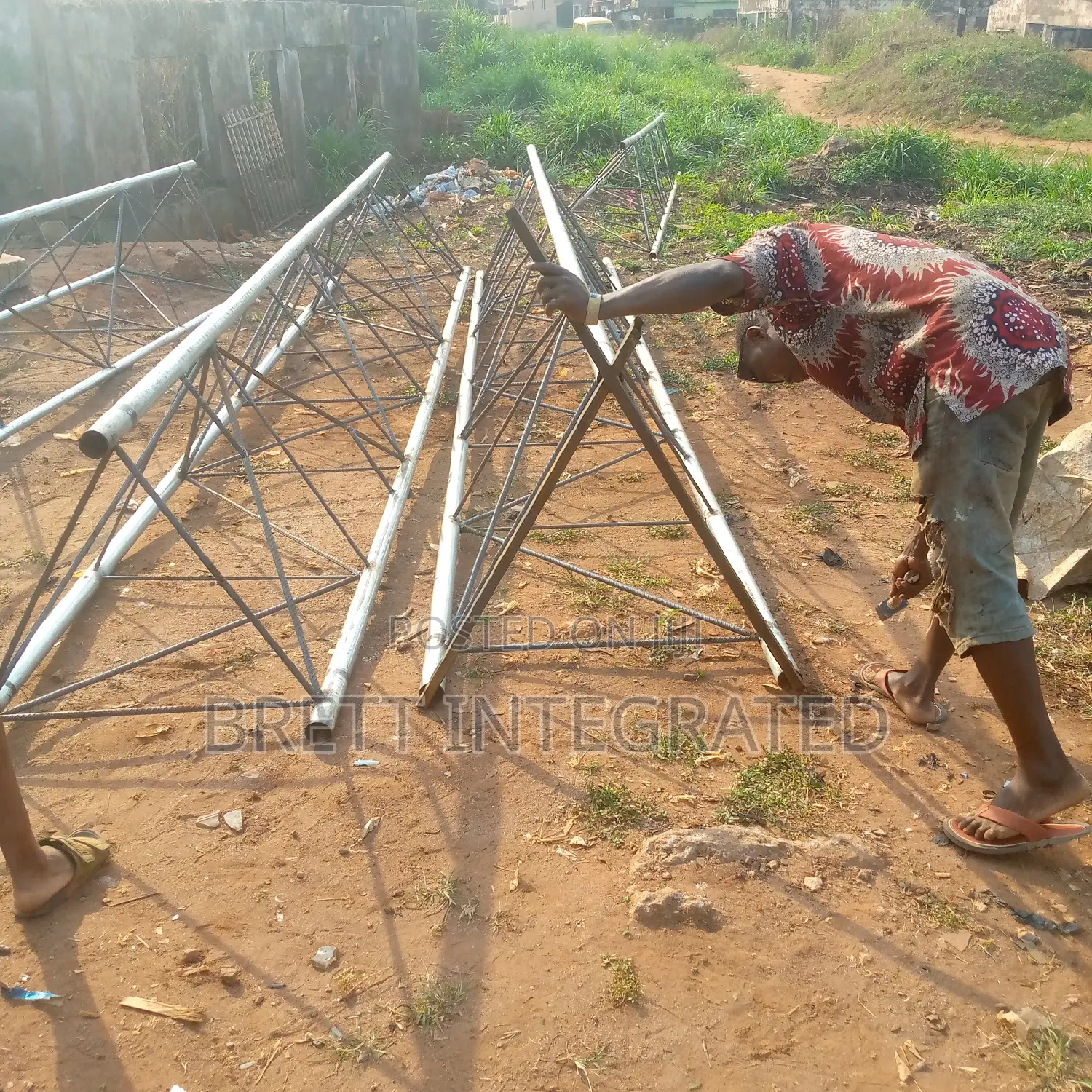 Fabrication Erection of Mast/Tower