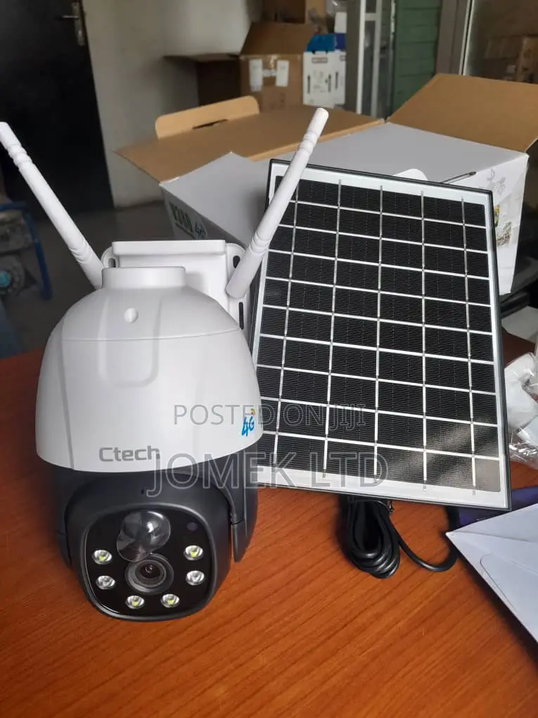 4g Sim Solar PTZ Camera Auto Tracking Human Detection
