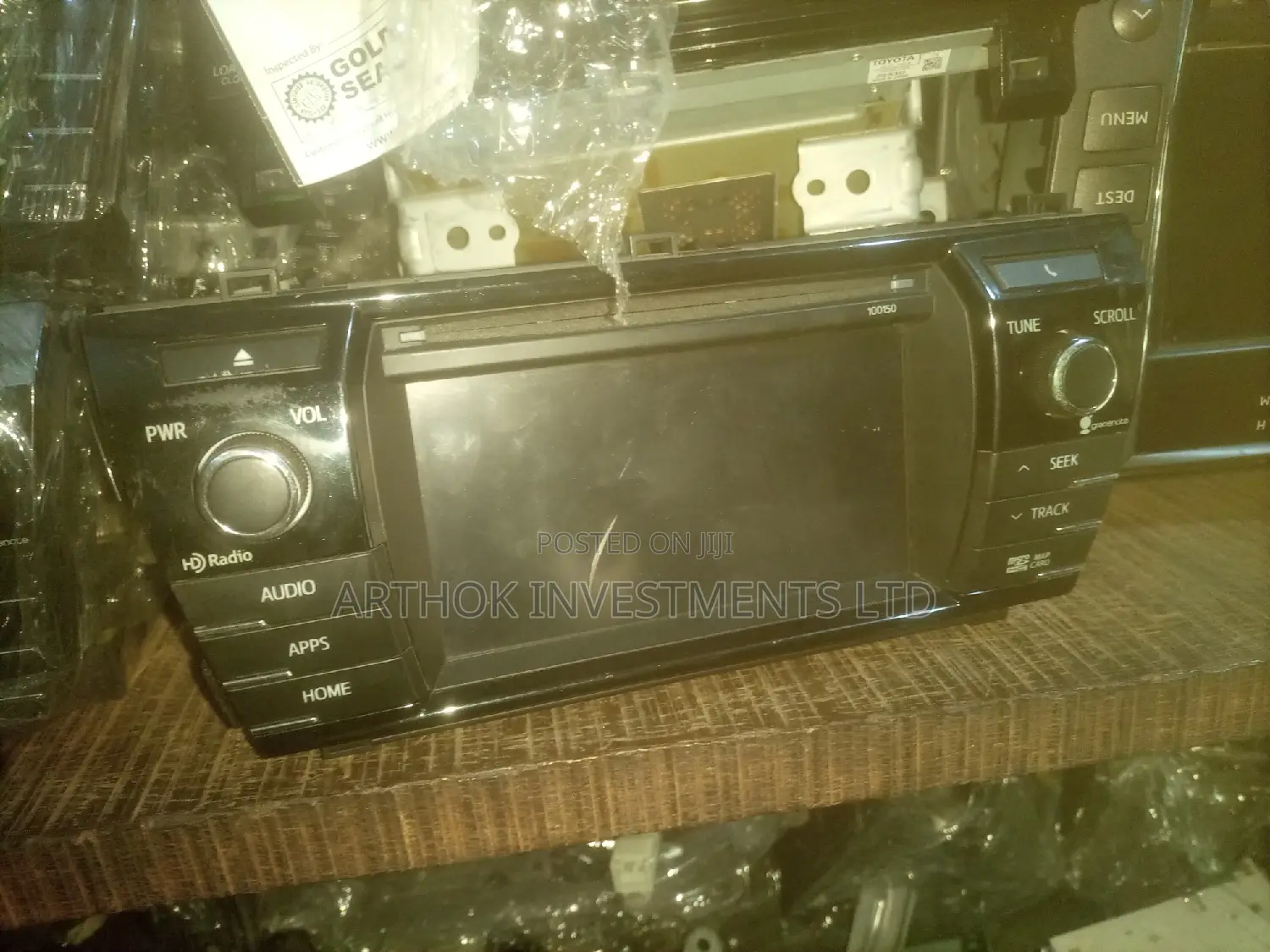 Toyota Corolla 2013-2017 Radio Cd With Revise Camera