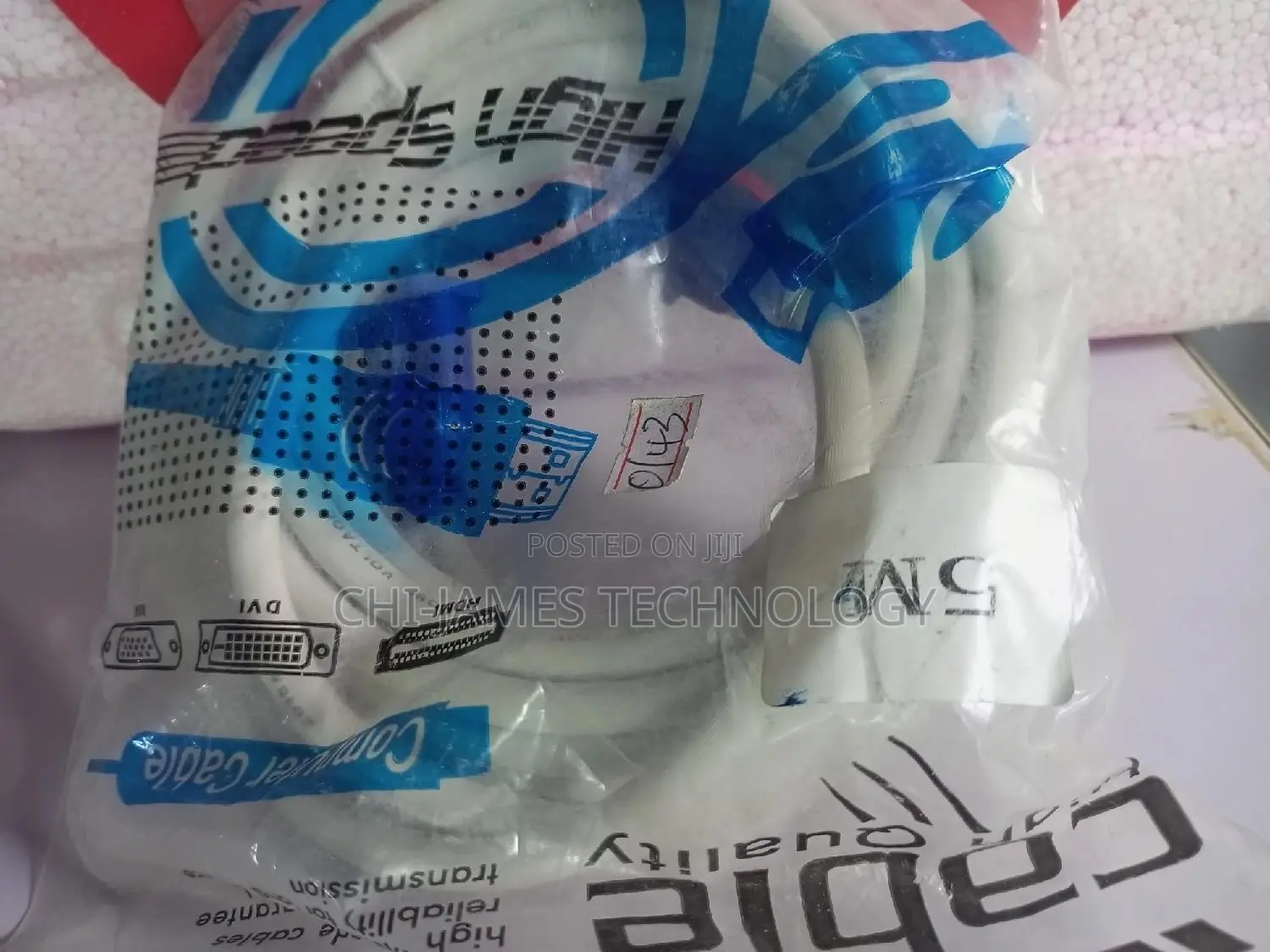 5 Meters Vga Cable