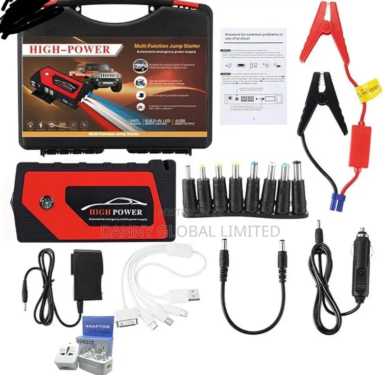 High Performance Car Battery Jump Start Power Bank 99800ah