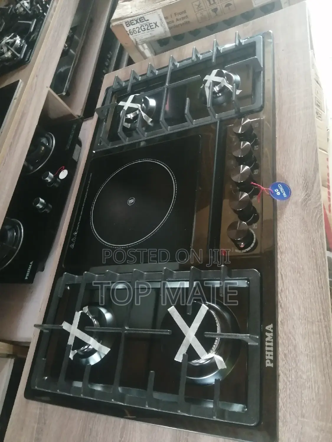 4 Gas and 1 Electric Hot Plate Cooker Hob