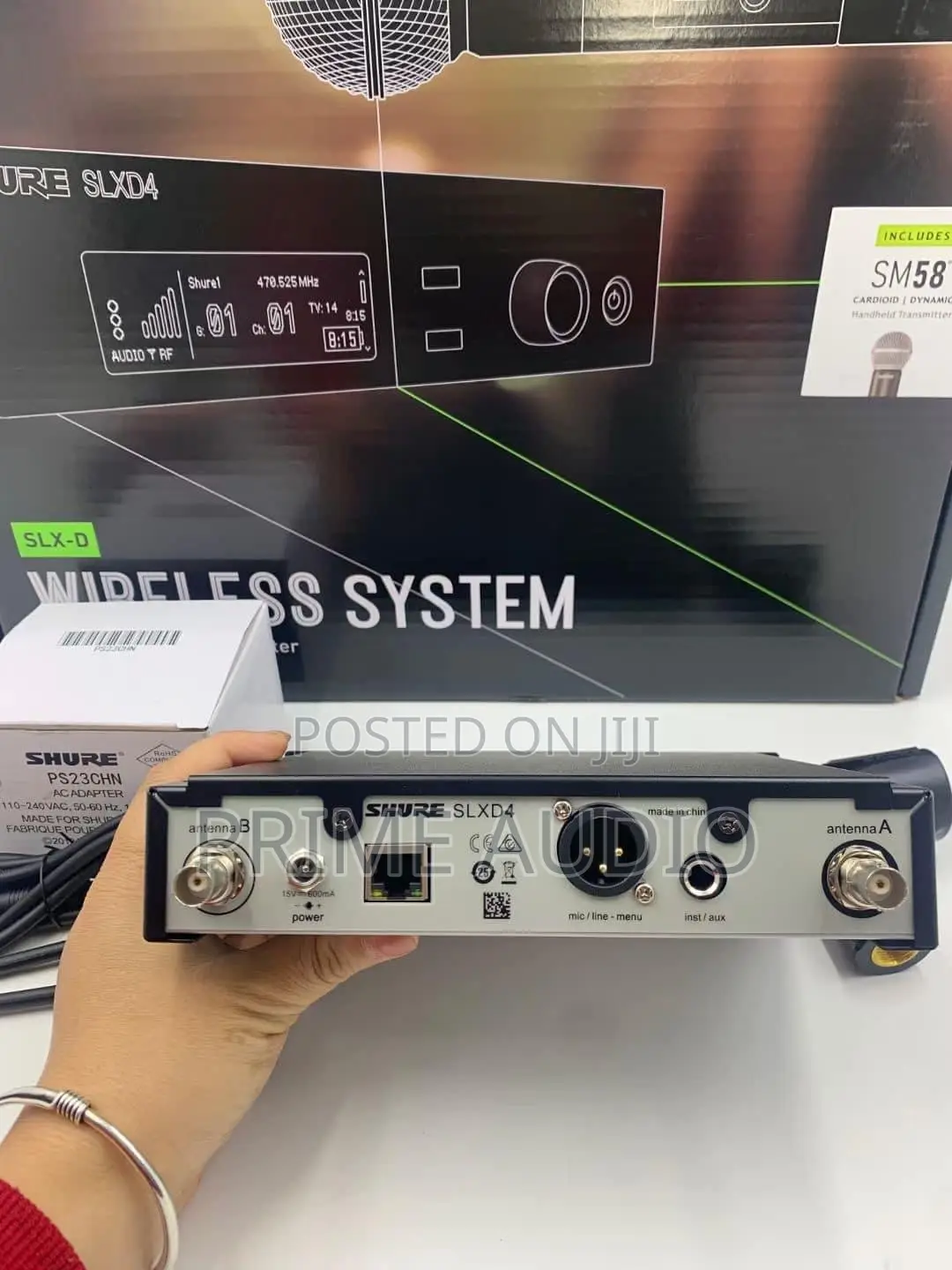 Shure Slxd24 With Beta87a Microphone