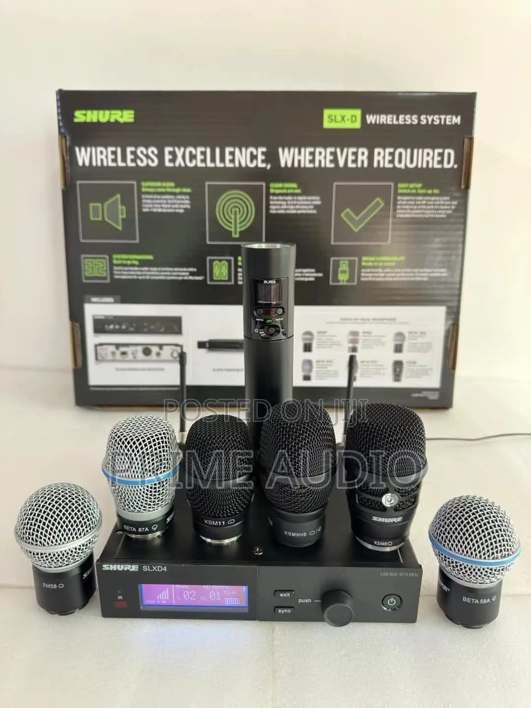 Shure Slxd24 With Beta87a Microphone