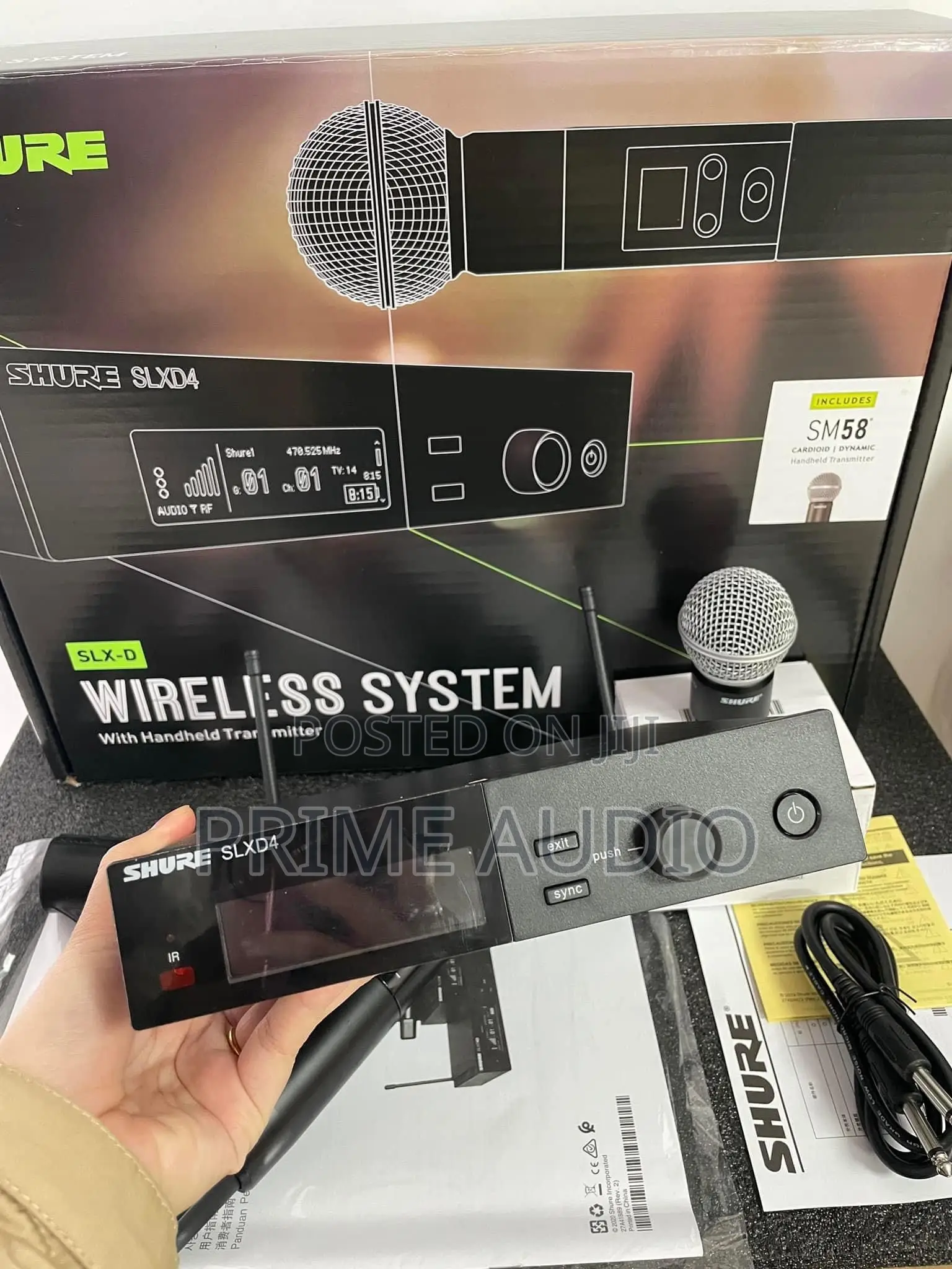 Shure Slxd24 With Beta87a Microphone