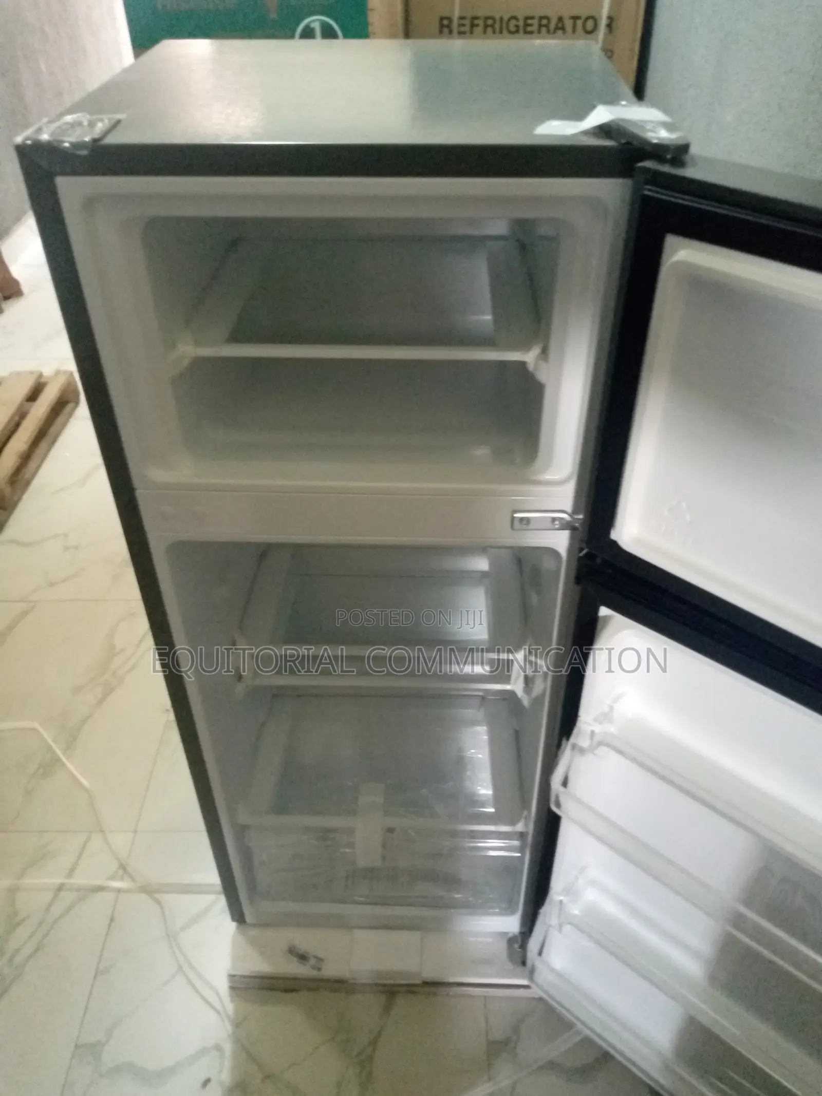 New Hisense Ref172dr Refrigerator, 124L in Sliver
