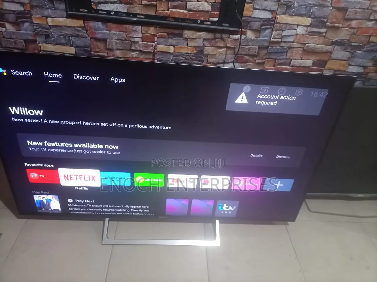 55 Inches Sony Android Tv Ultra.