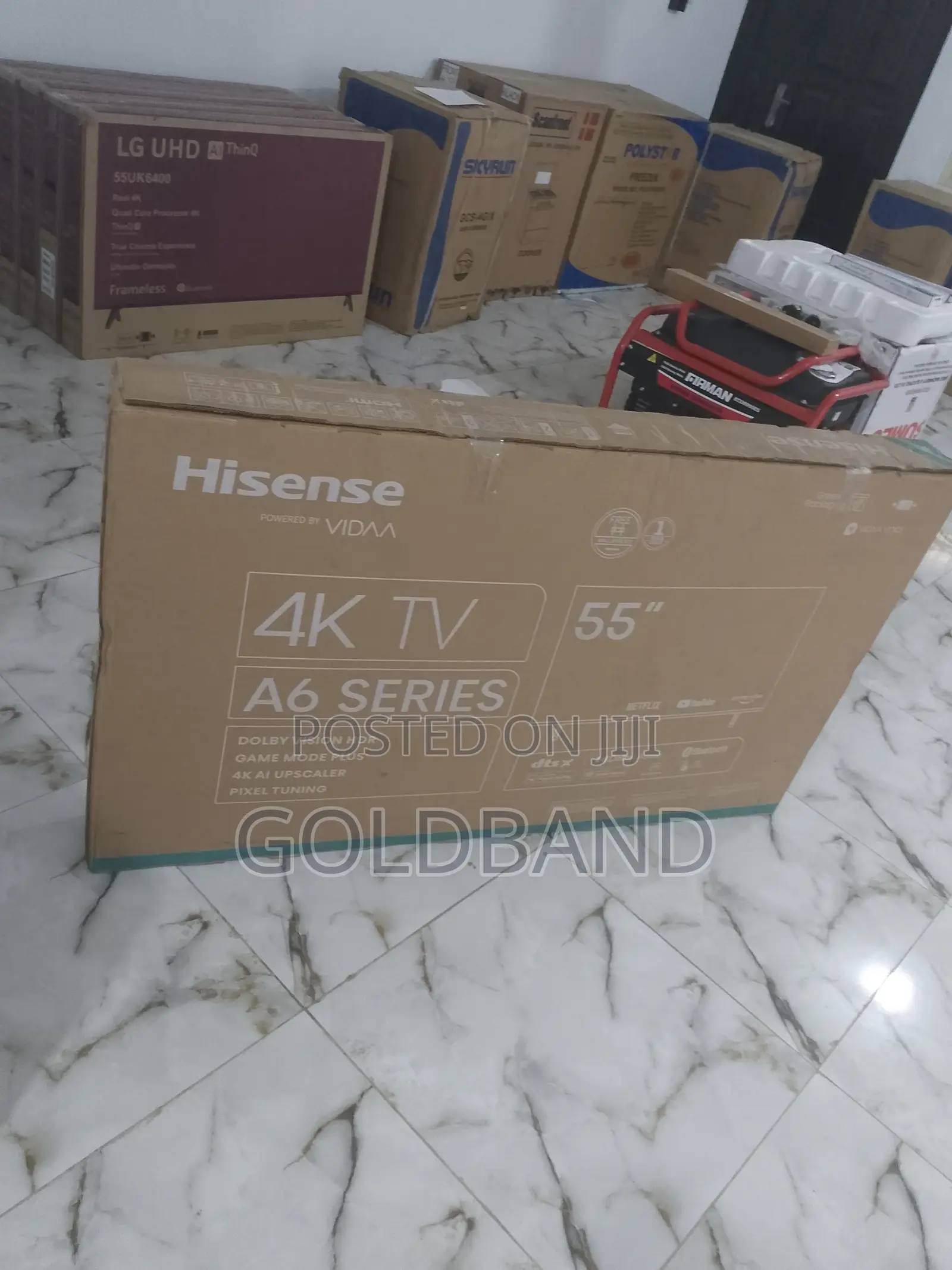 Brand New Hisense Smart Tv- 55 Inches