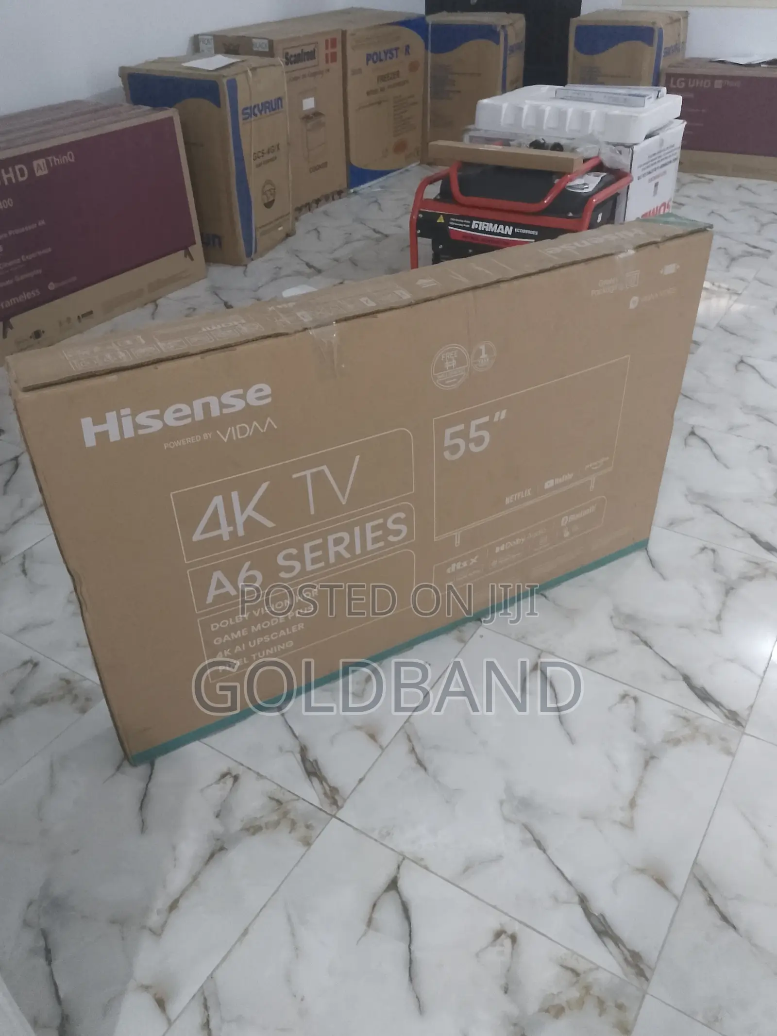 Brand New Hisense Smart Tv- 55 Inches
