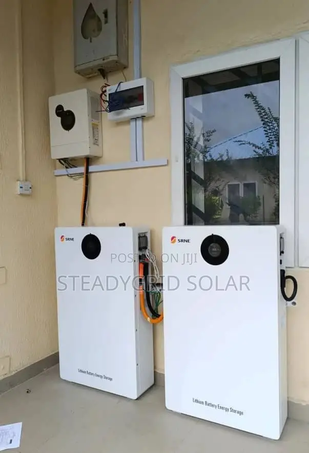 15kva Solar Powered Inverter Installation With Lithium Batte