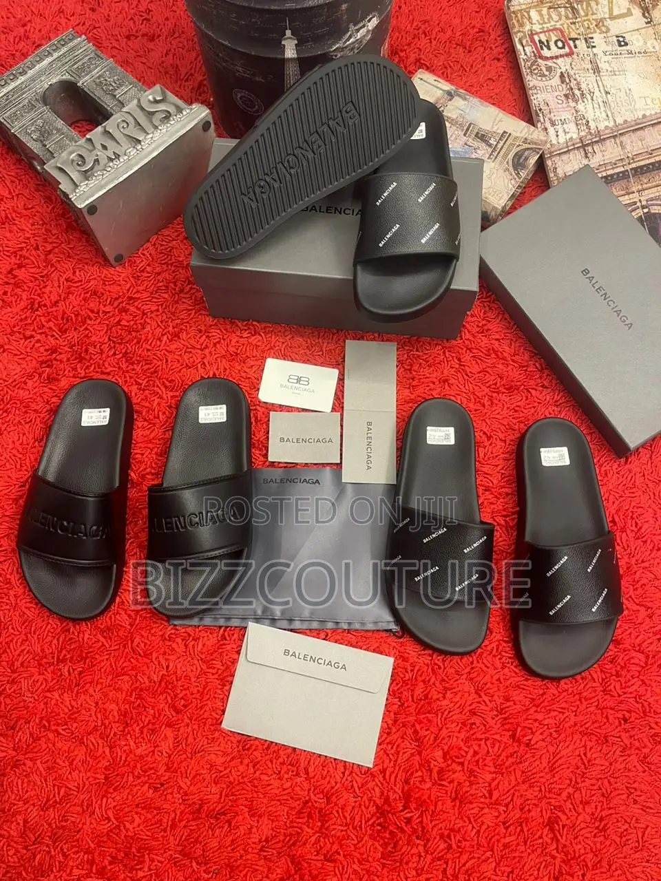 Original BALENCIAGA Slides Available in Store