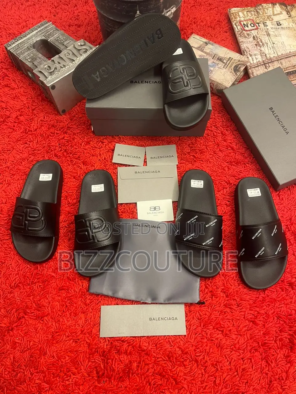 Original BALENCIAGA Slides Available in Store