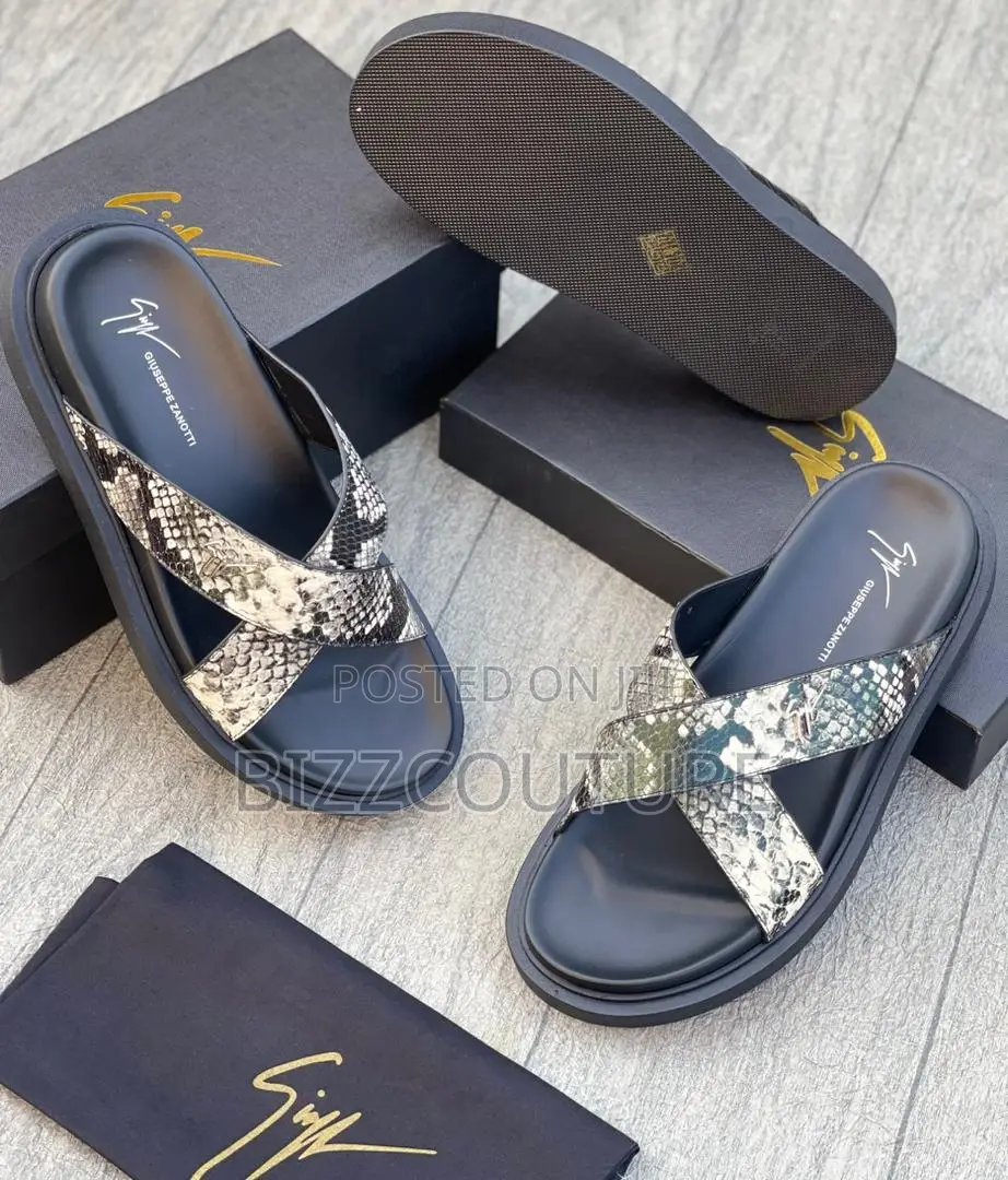Original ZANOTTI Slippers Available in Store