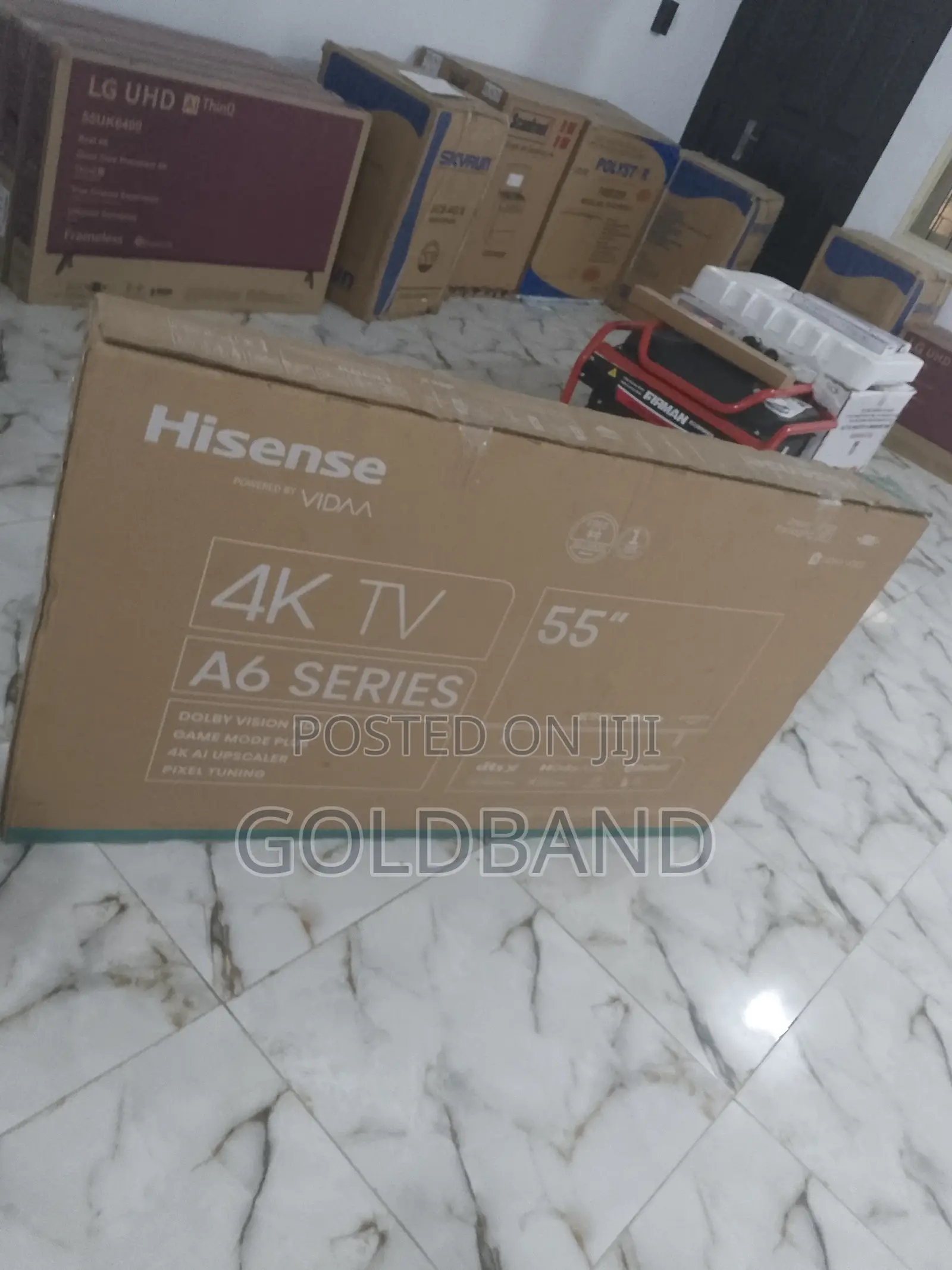 Brand New Hisense Smart Tv- 55 Inches (55A6K)